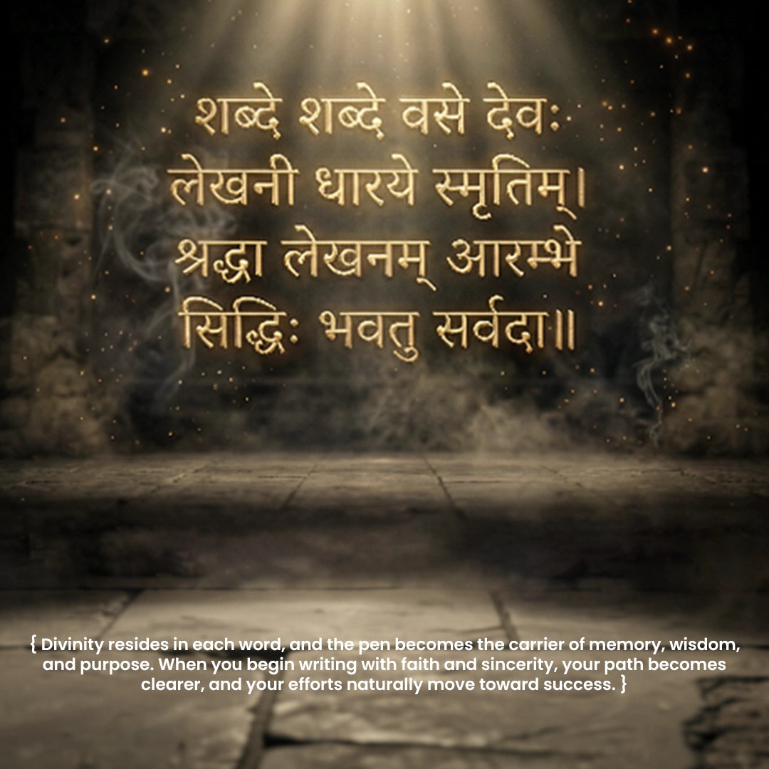 Personalised Sacred Lord Ganeshji Metal Roller Pen with Rudraksh Bead Embed - The Gifting Era