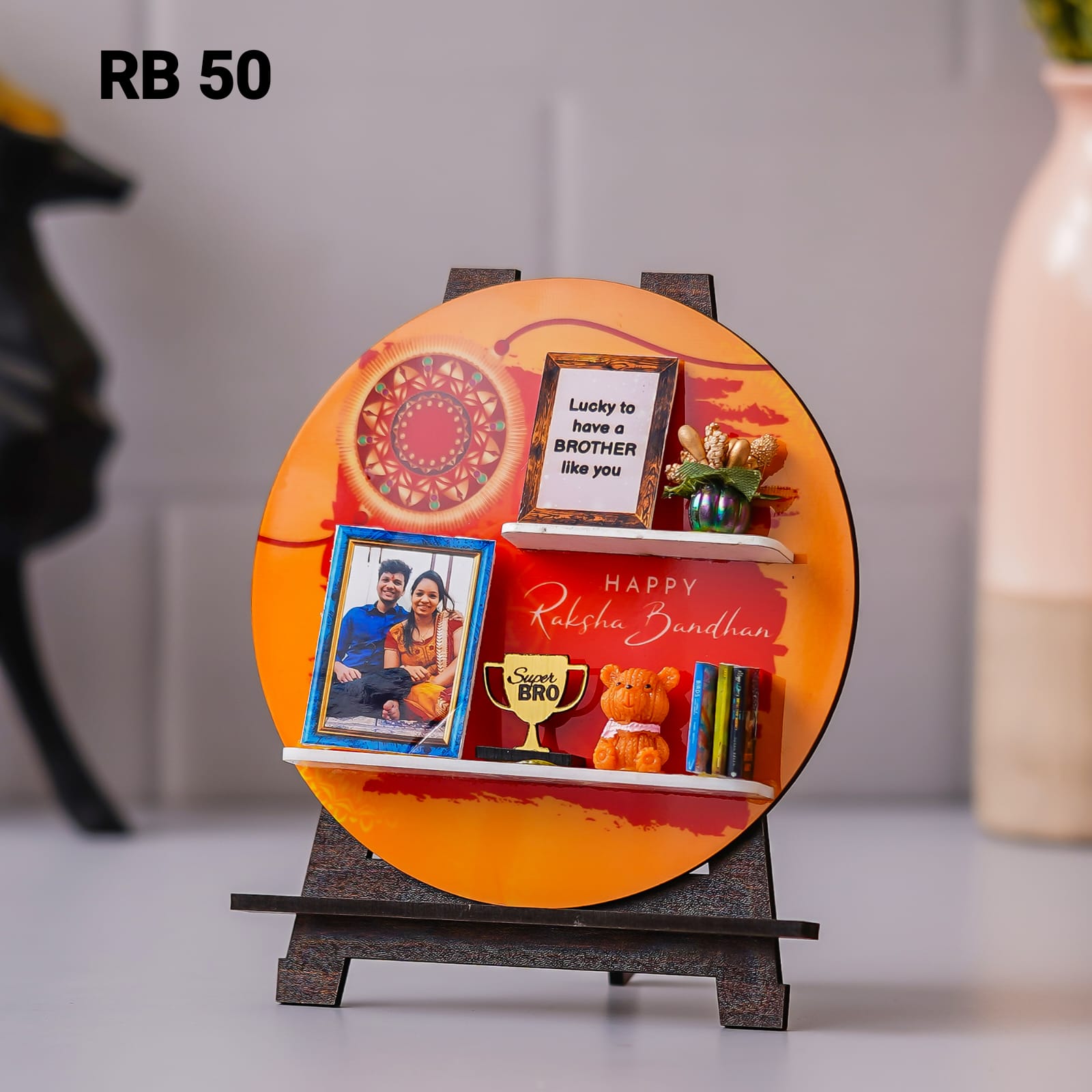 Personalised Raksha Bandhan Hamper - RB50 - Raksha Bandhan Special - The Gifting Era