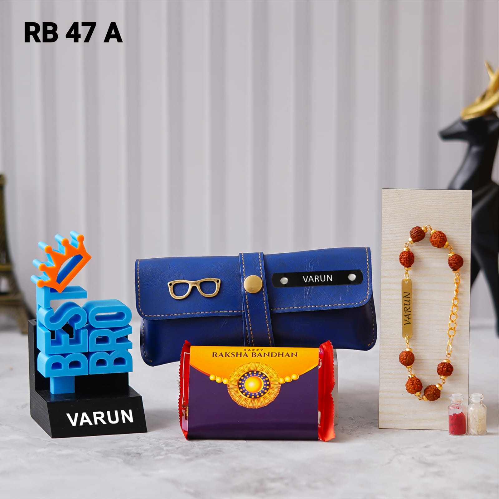 Personalised Best Bro Raksha Bandhan Hamper - RB47 A/B - Raksha Bandhan Special - The Gifting Era