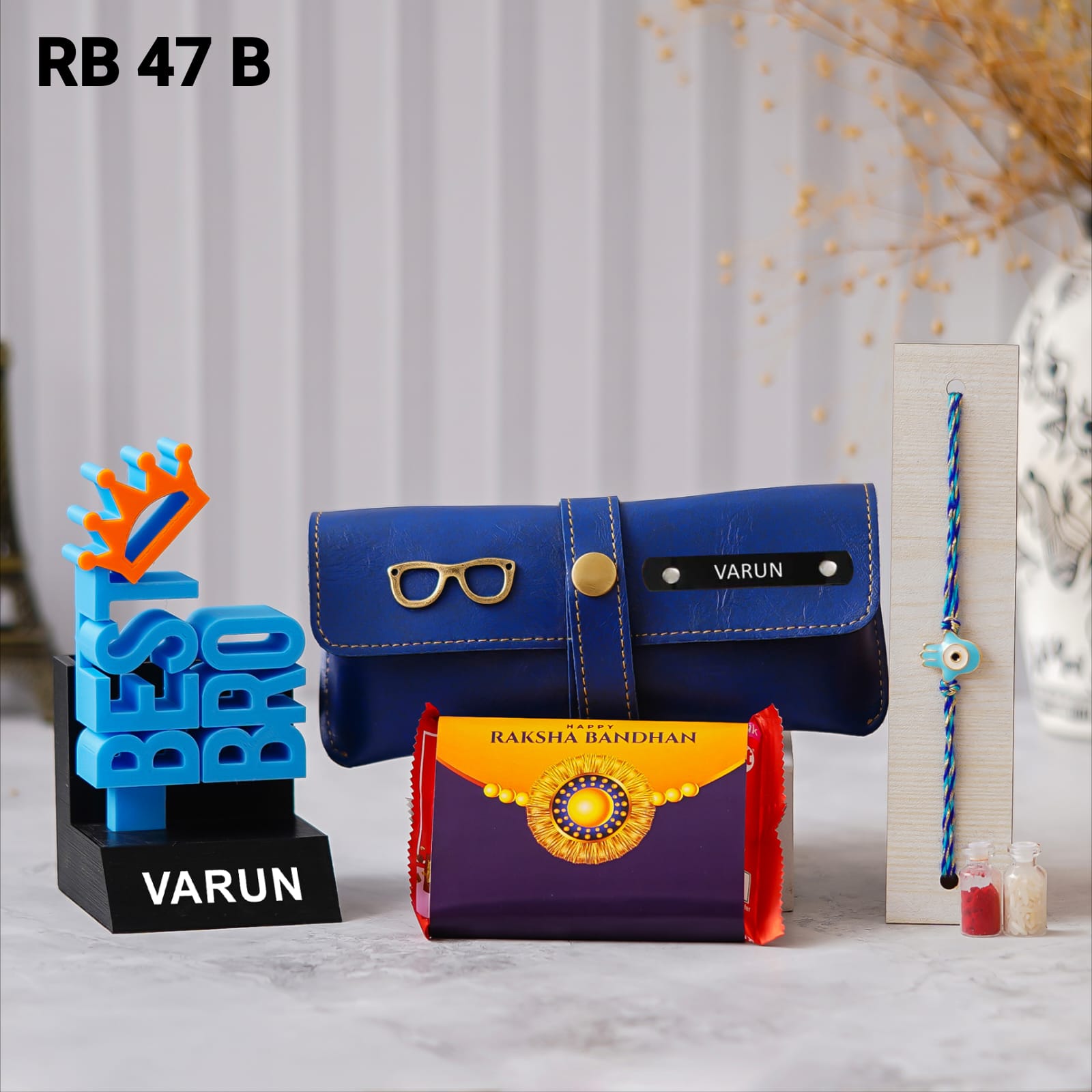Personalised Best Bro Raksha Bandhan Hamper - RB47 A/B - Raksha Bandhan Special - The Gifting Era