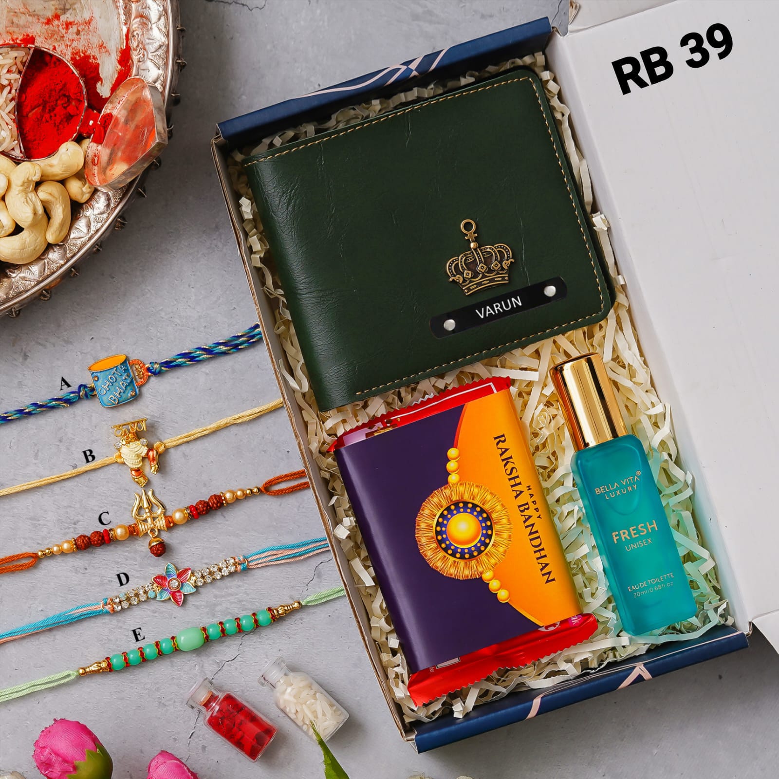 Personalised Raksha Bandhan Hamper - RB39 - Raksha Bandhan Special - The Gifting Era