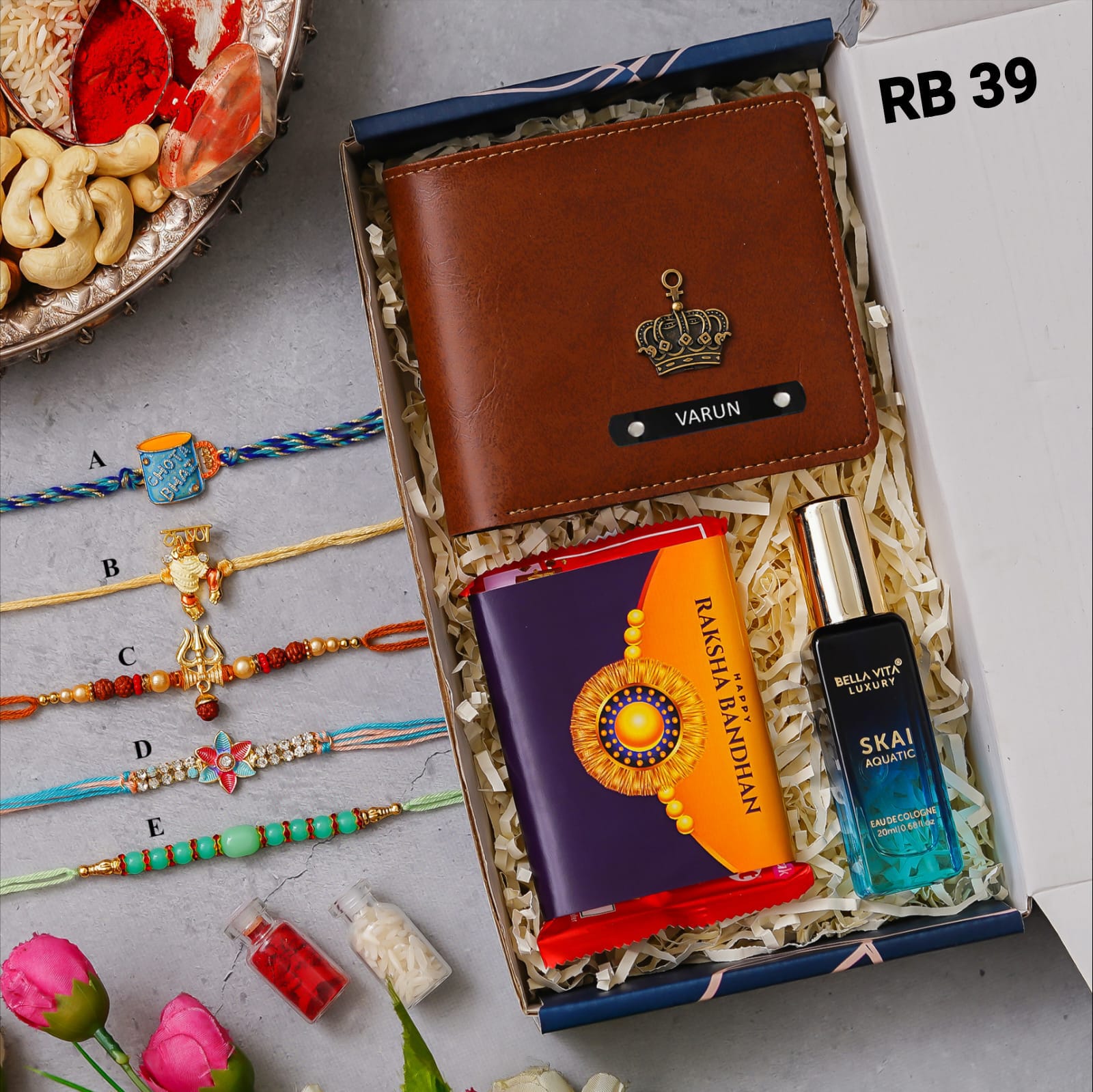 Personalised Raksha Bandhan Hamper - RB39 - Raksha Bandhan Special - The Gifting Era