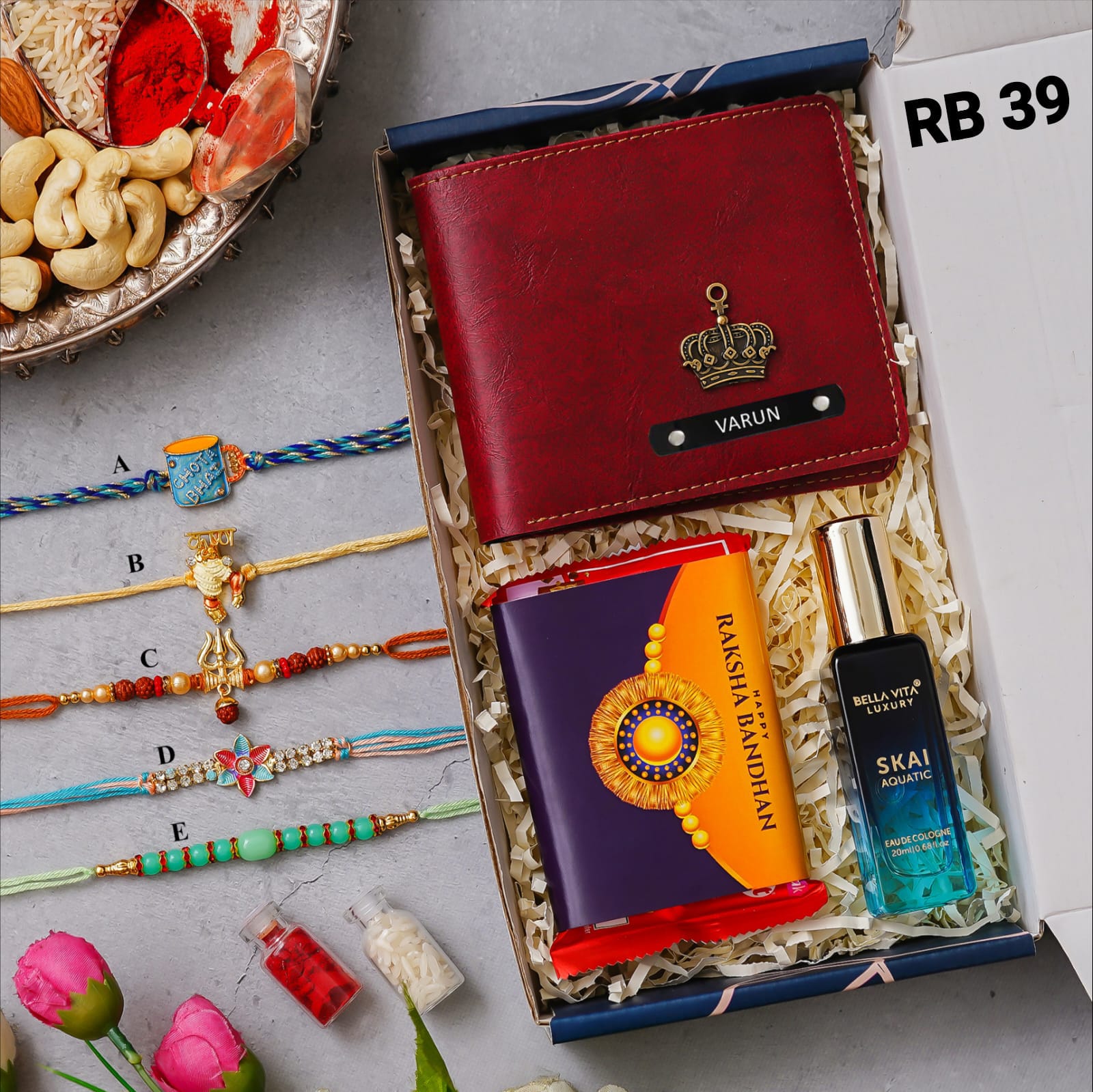 Personalised Raksha Bandhan Hamper - RB39 - Raksha Bandhan Special - The Gifting Era