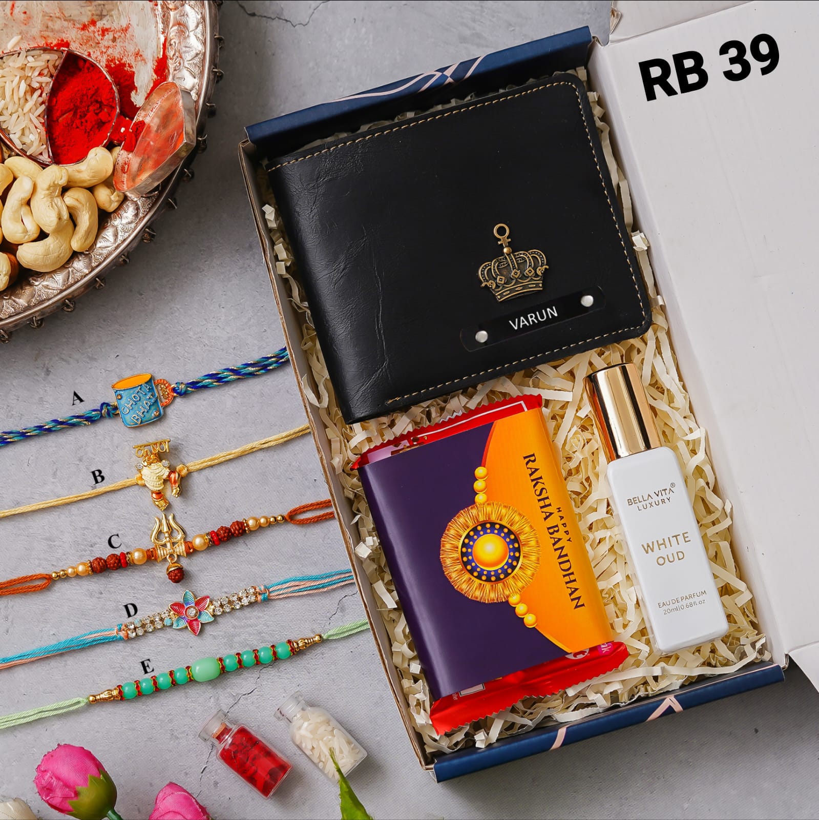 Personalised Raksha Bandhan Hamper - RB39 - Raksha Bandhan Special - The Gifting Era