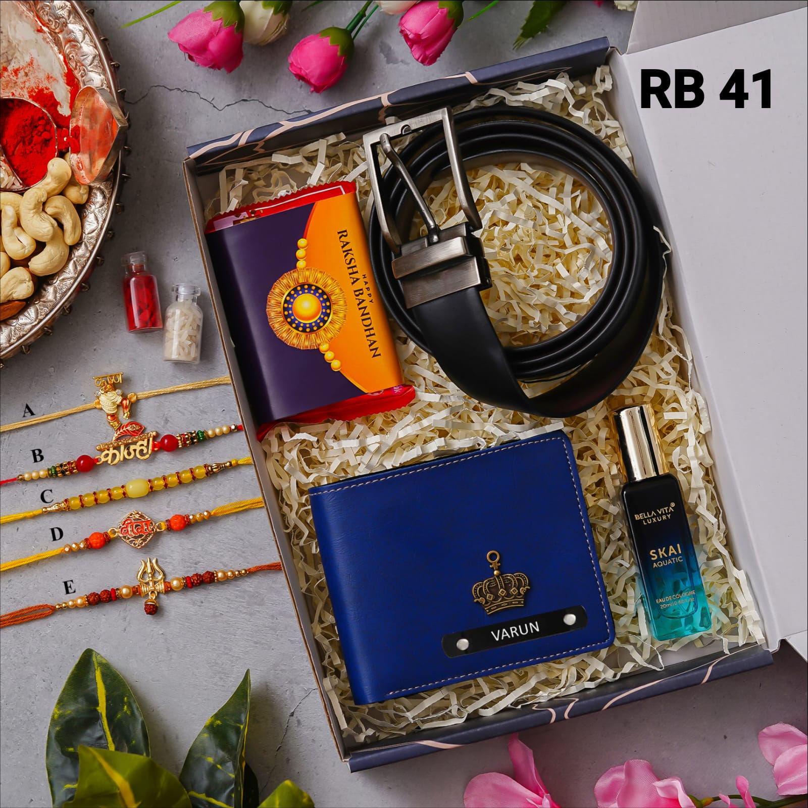 Personalised Raksha Bandhan Hamper - RB41 - Raksha Bandhan Special - The Gifting Era