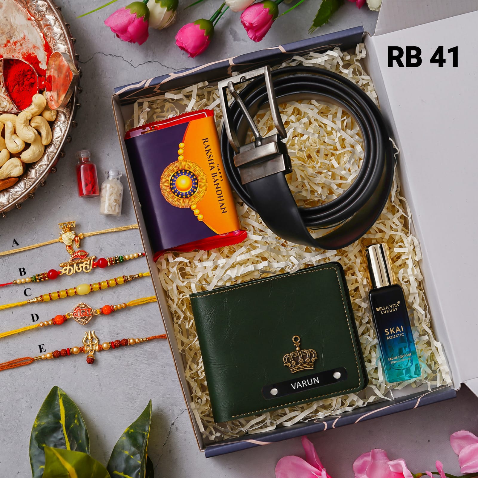 Personalised Raksha Bandhan Hamper - RB41 - Raksha Bandhan Special - The Gifting Era