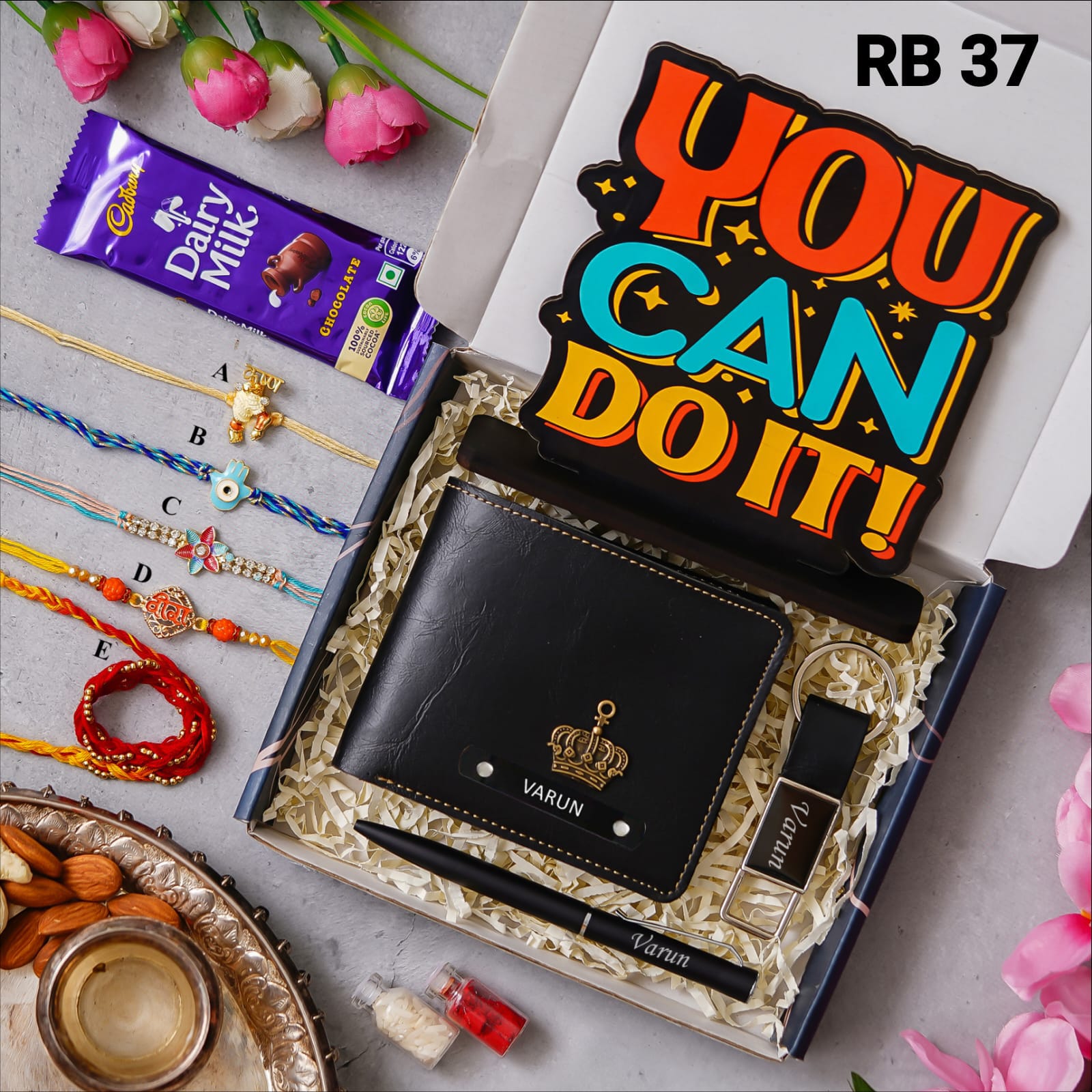 Personalised Raksha Bandhan Hamper - RB37 - Raksha Bandhan Special - The Gifting Era