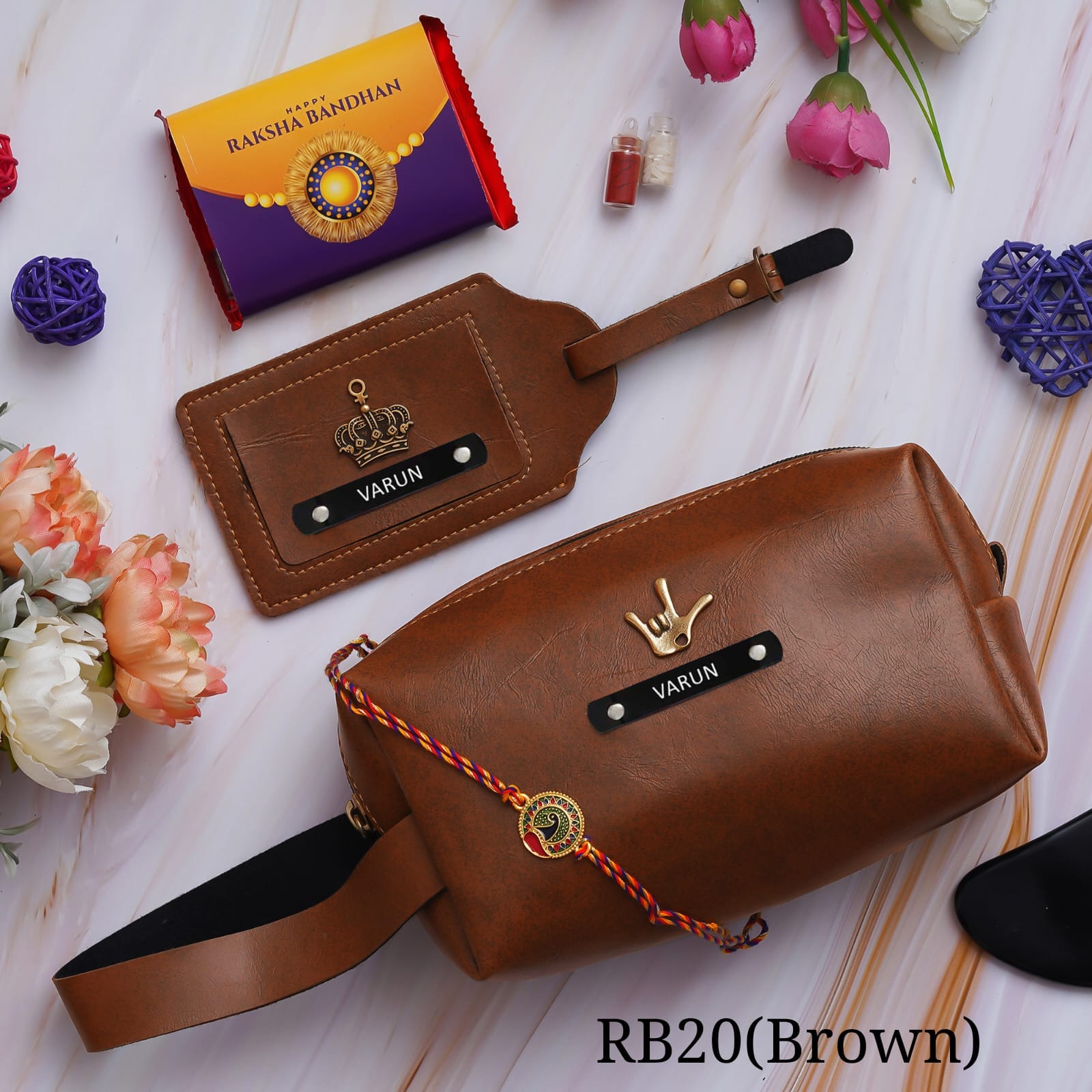 Personalised Raksha Bandhan Travel Combo - RB20 - Raksha Bandhan Special - The Gifting Era