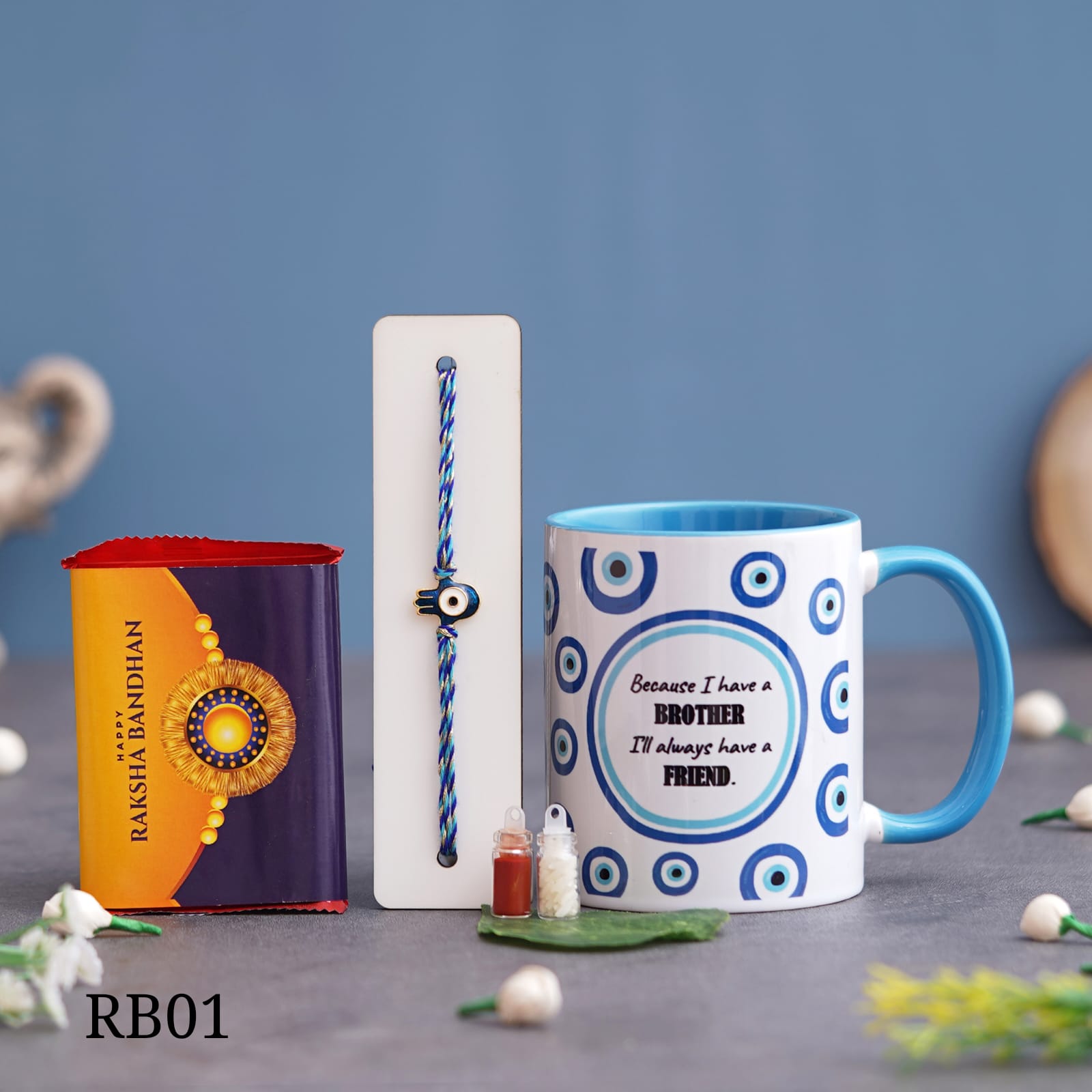 Personalised Raksha Bandhan Hamper - RB01 - Raksha Bandhan Special - The Gifting Era