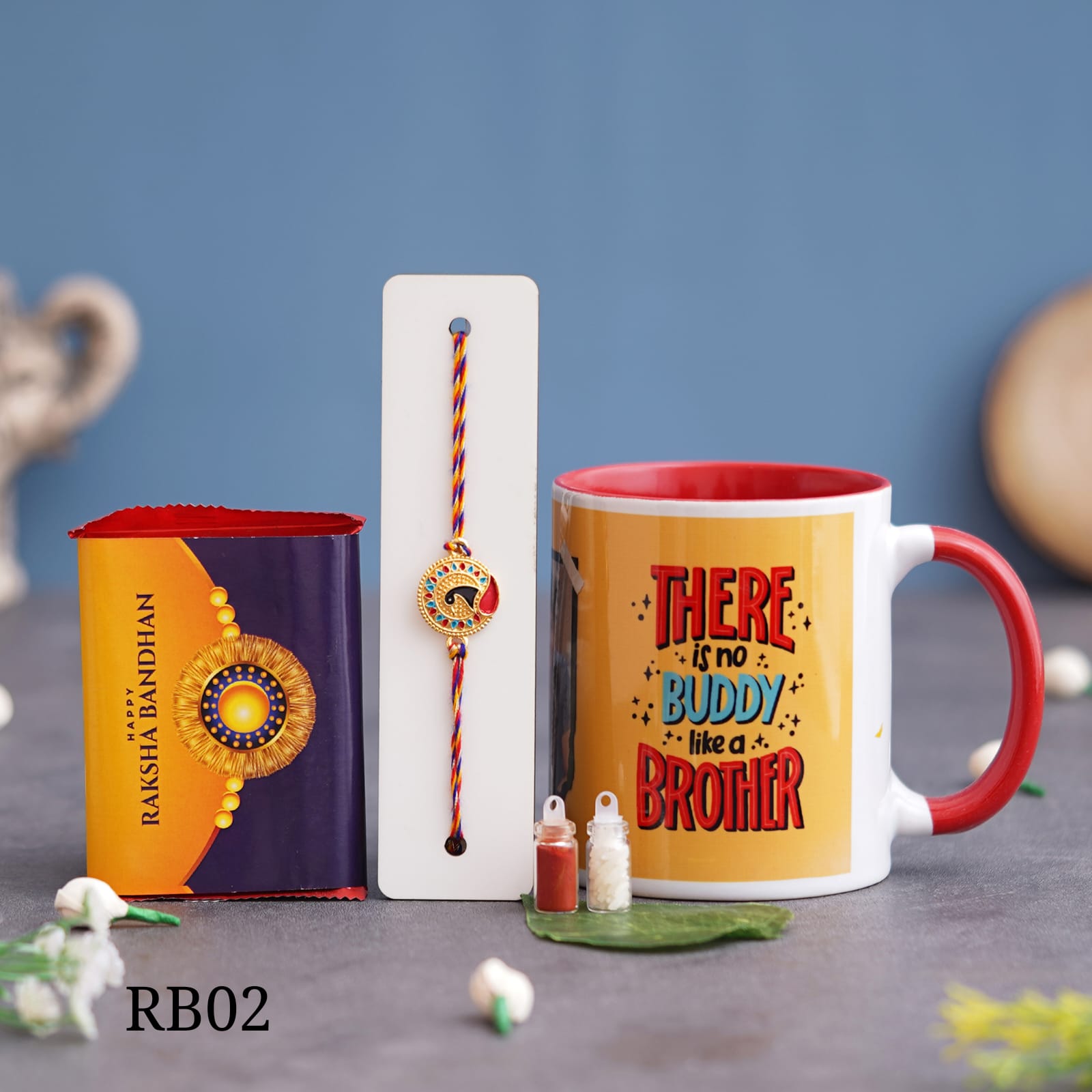 RB02 - Personalised Raksha Bandhan Combo - Raksha Bandhan Special - The Gifting Era