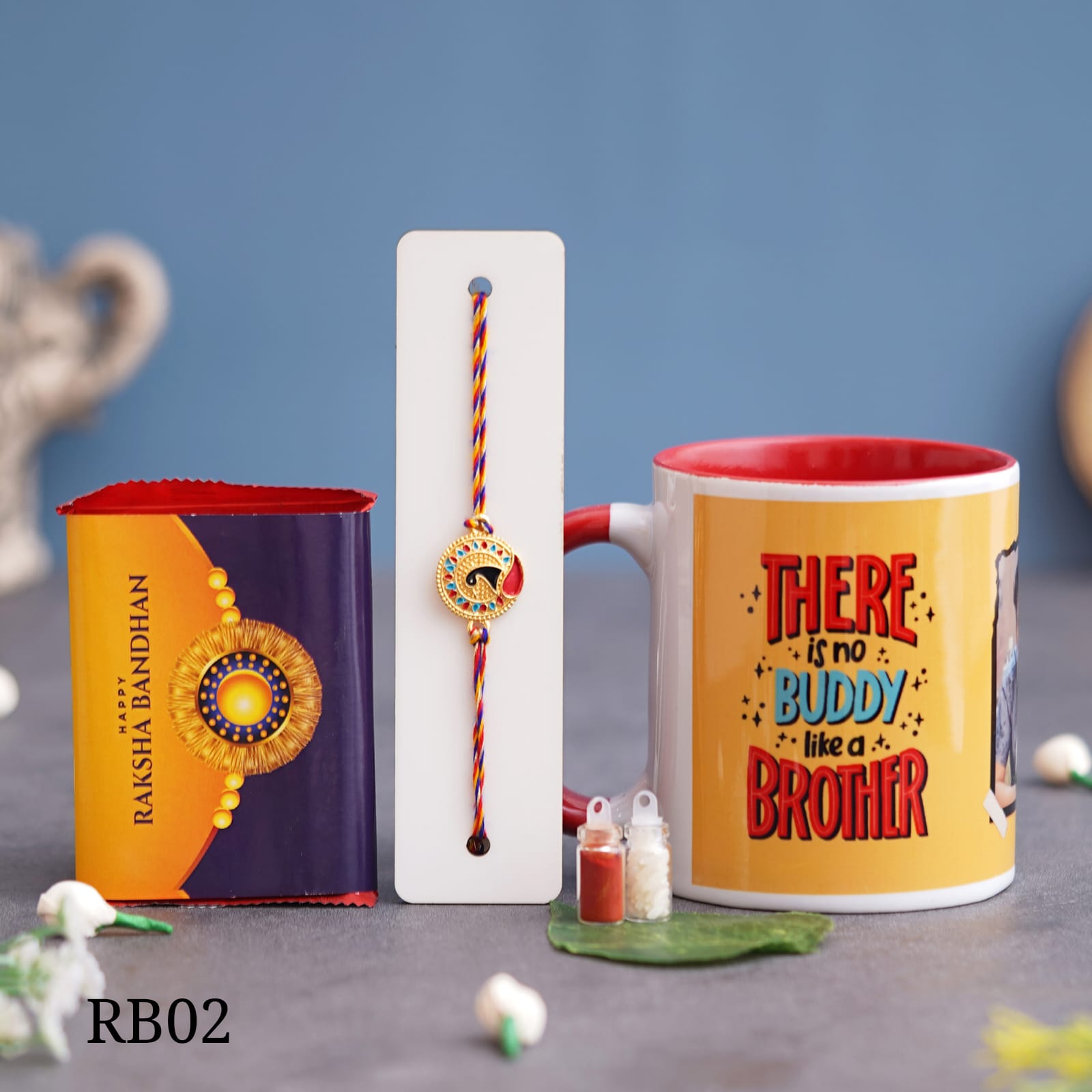 RB02 - Personalised Raksha Bandhan Combo - Raksha Bandhan Special - The Gifting Era