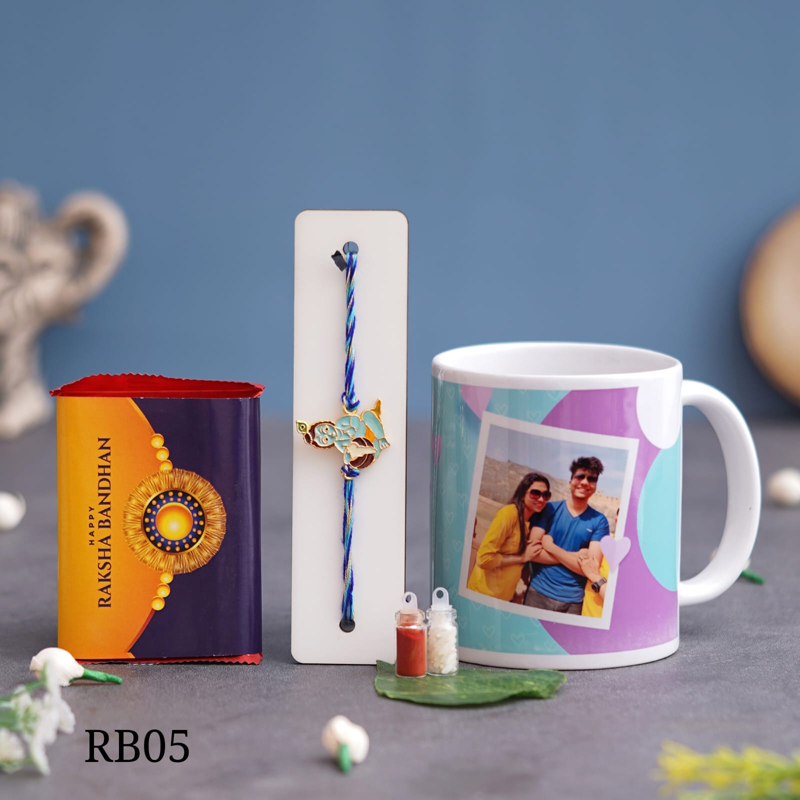Personalised Raksha Bandhan Hamper - RB05 - Raksha Bandhan Special - The Gifting Era