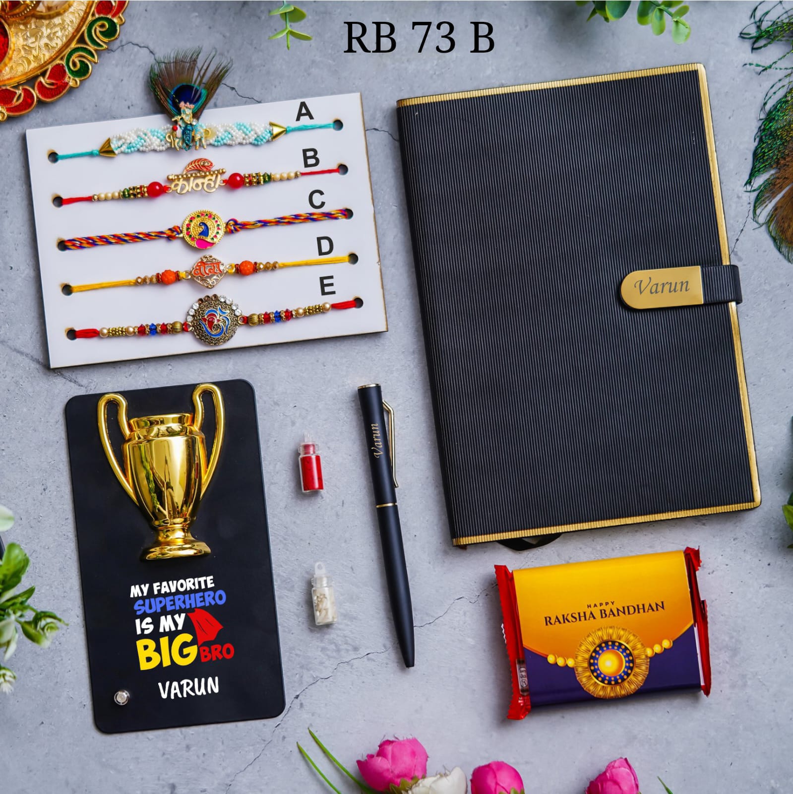 Personalised Raksha Bandhan Hamper - RB73 - Raksha Bandhan Special - The Gifting Era