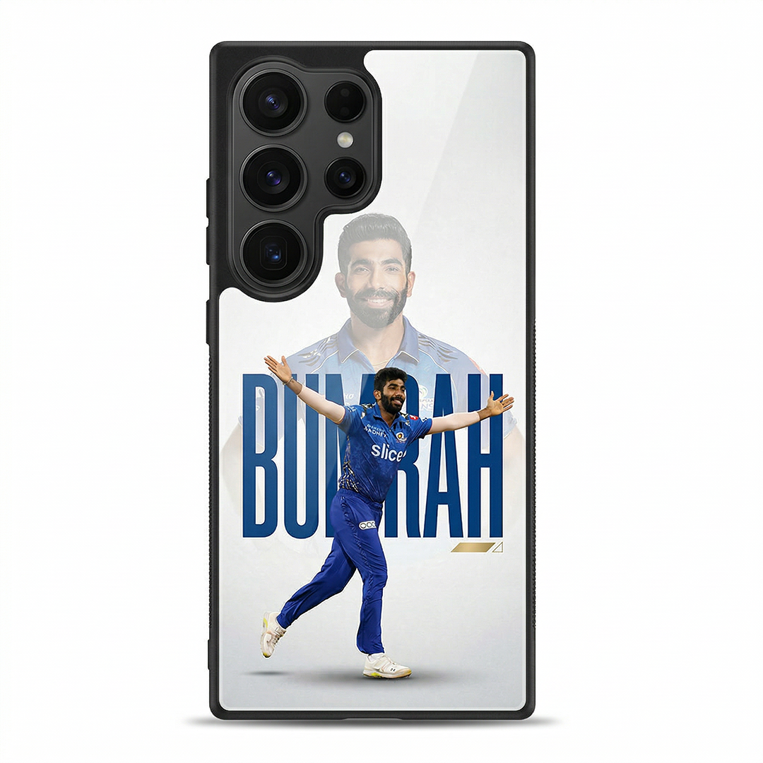 Boom Boom Bumrah - IPL Edition Metallic Glossy Finish TPU 360° Protection Phone Case - The Gifting Era