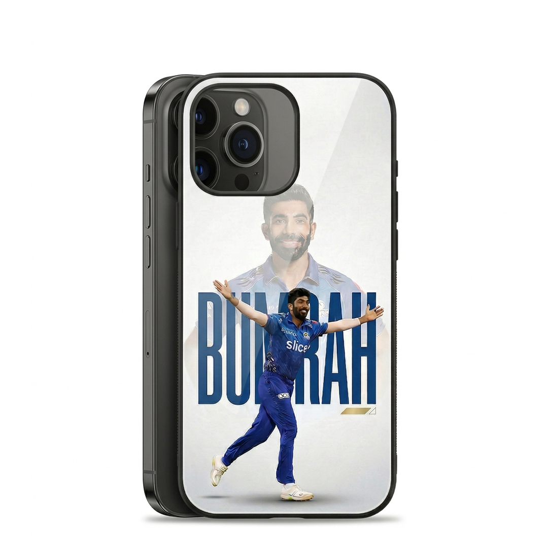 Boom Boom Bumrah - IPL Edition Metallic Glossy Finish TPU 360° Protection Phone Case