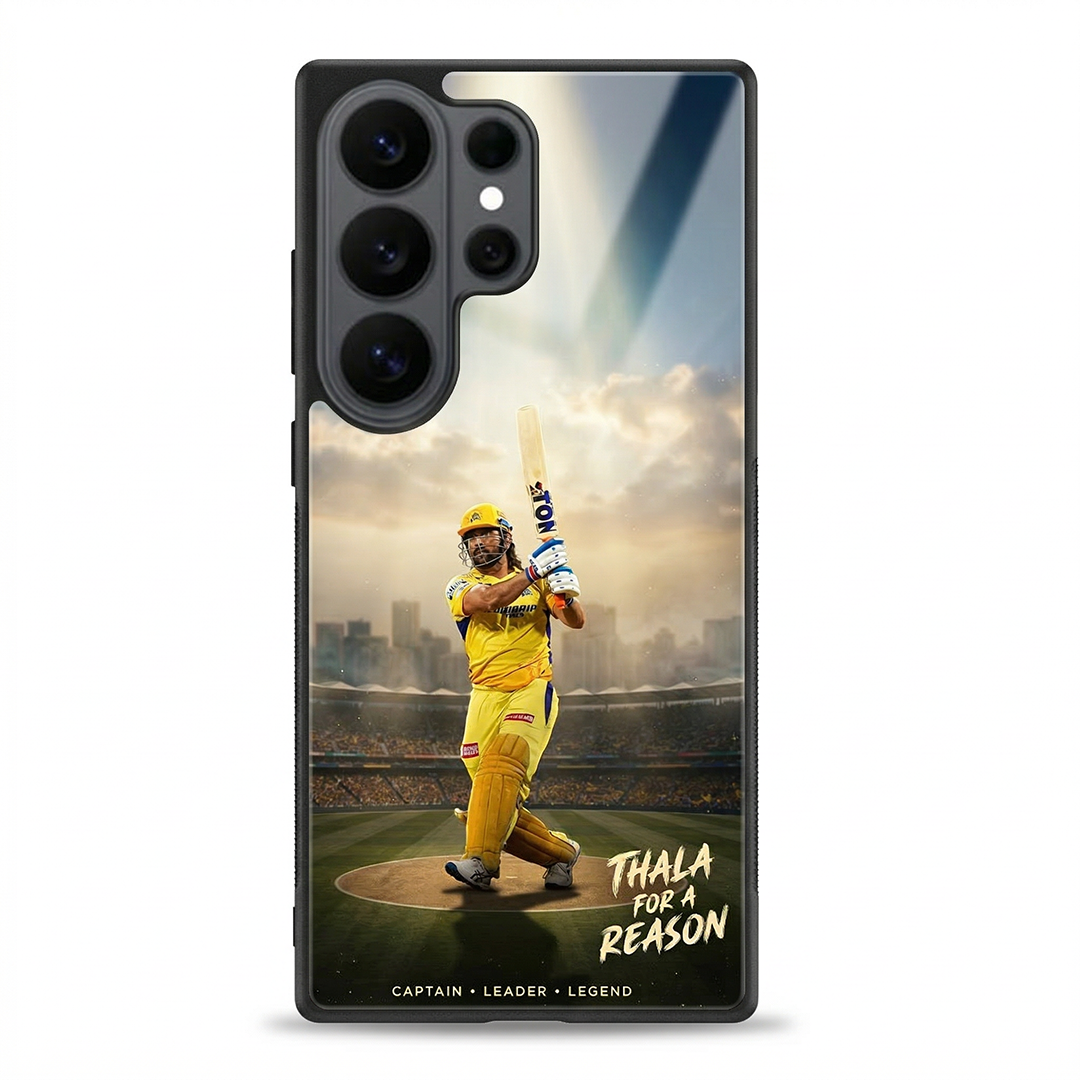 Thala for a Reason — MSD - IPL Edition Metallic Glossy Finish TPU 360° Protection Phone Case - The Gifting Era
