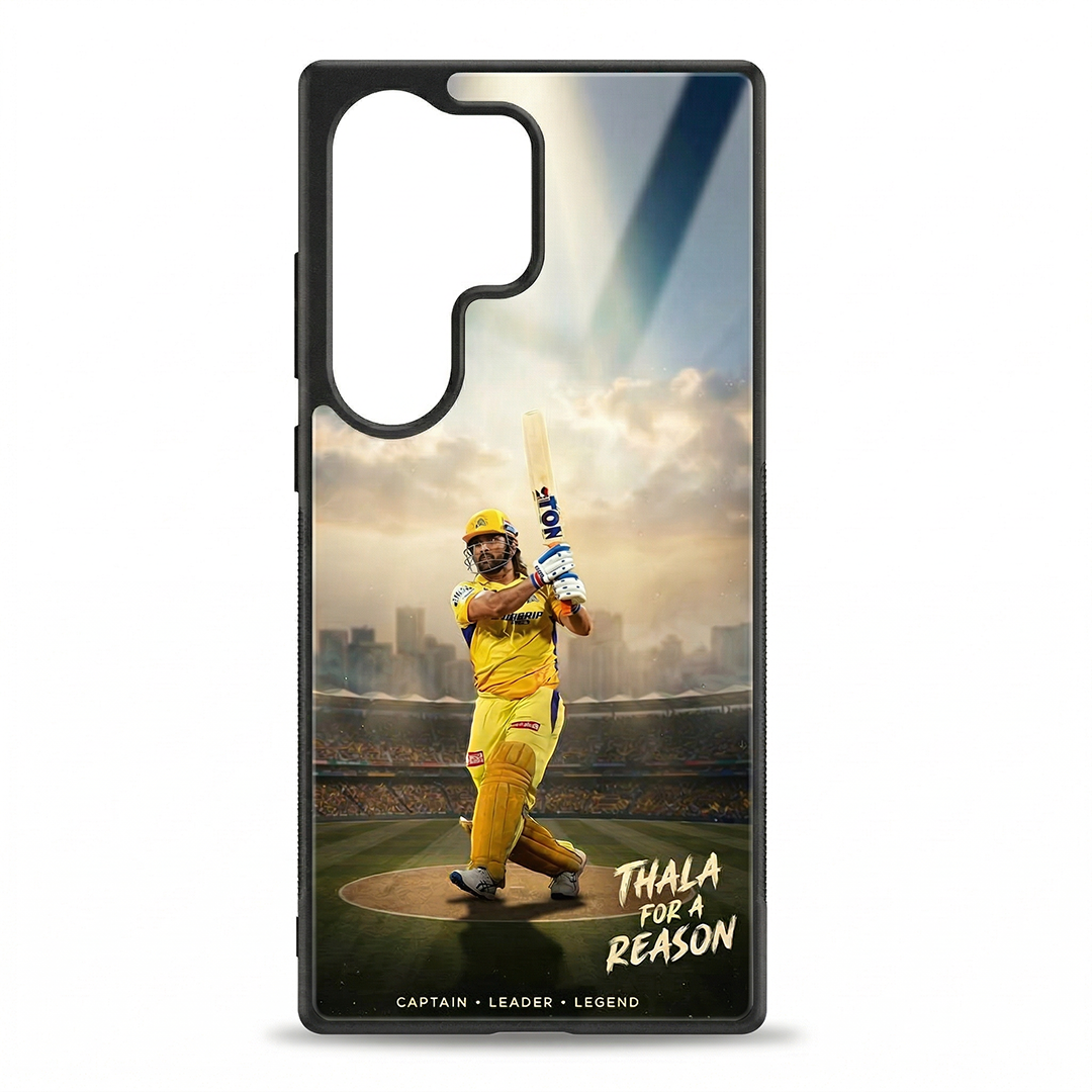 Thala for a Reason — MSD - IPL Edition Metallic Glossy Finish TPU 360° Protection Phone Case - The Gifting Era