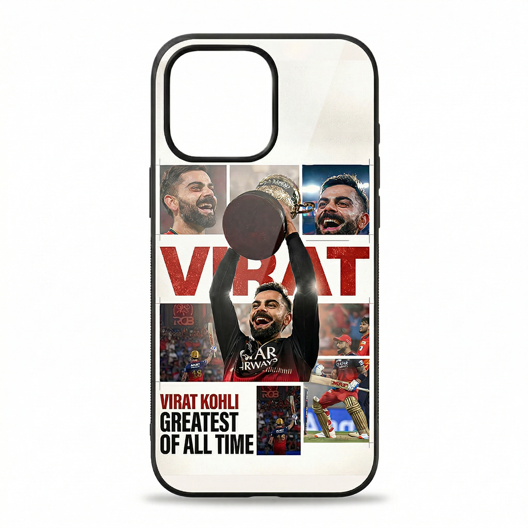 Virat Kohli (GOAT Edition) - IPL Edition Metallic Glossy Finish TPU 360° Protection Phone Case