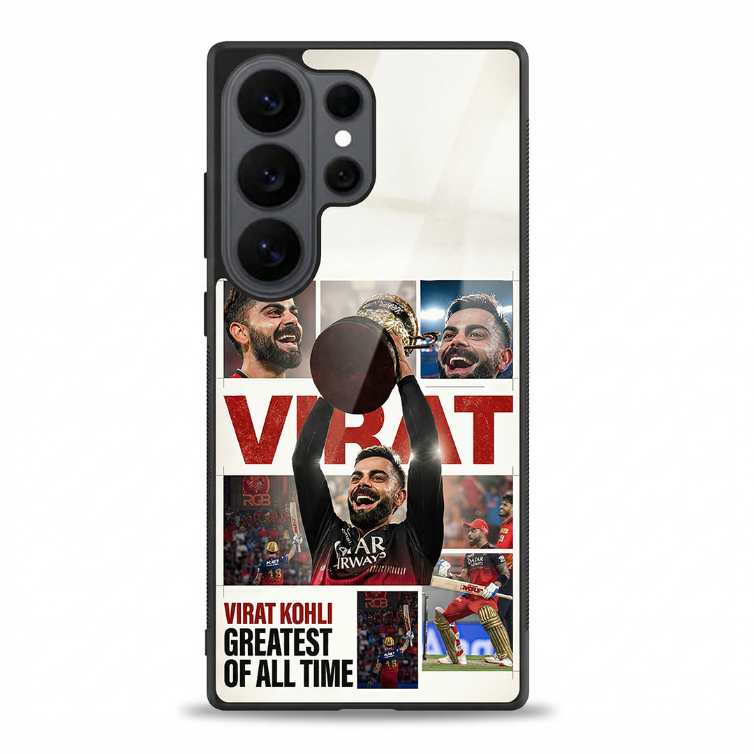 Virat Kohli (GOAT Edition) - IPL Edition Metallic Glossy Finish TPU 360° Protection Phone Case