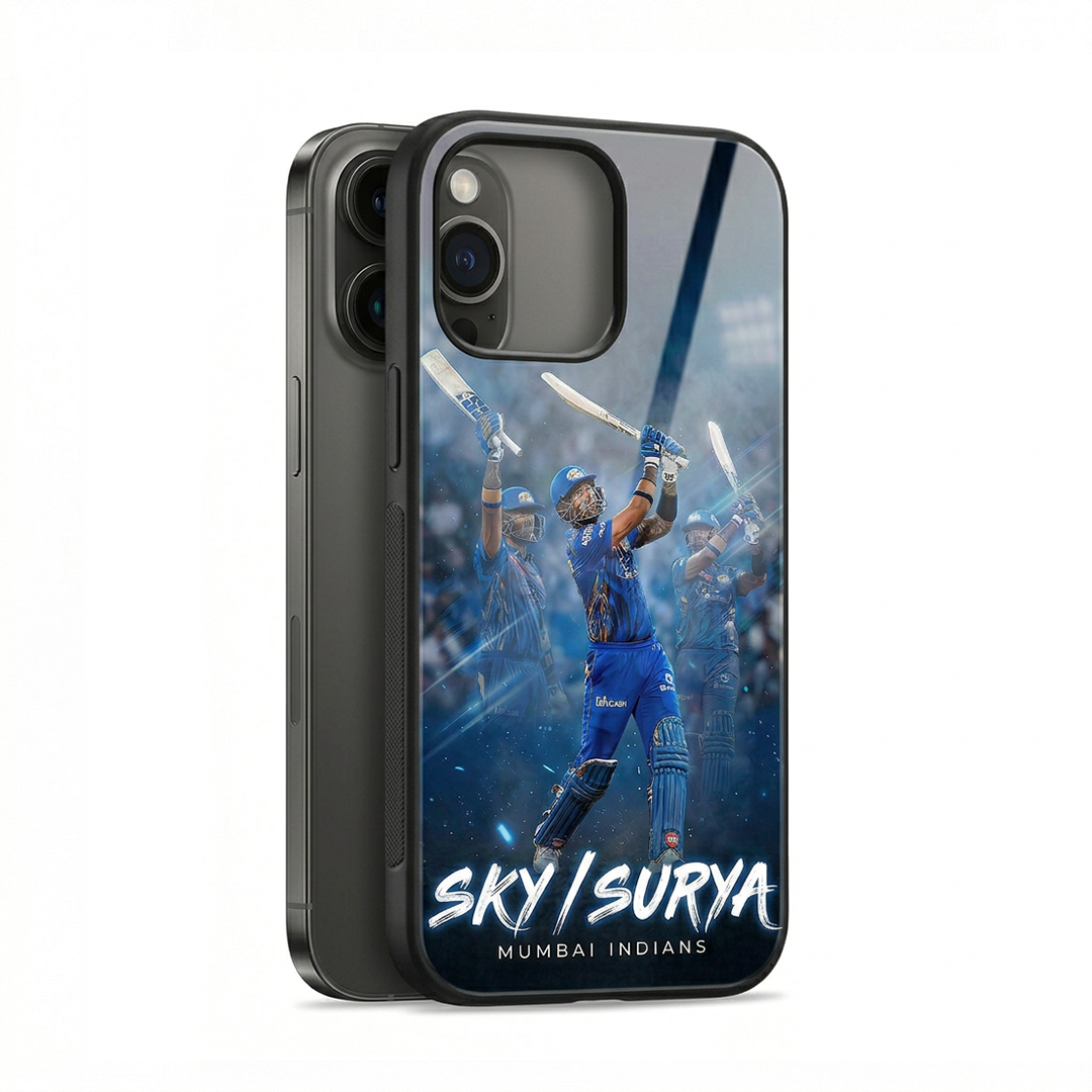 SKY Surya Mr. 360° MI Edition - IPL Edition Metallic Glossy Finish TPU 360° Protection Phone Case