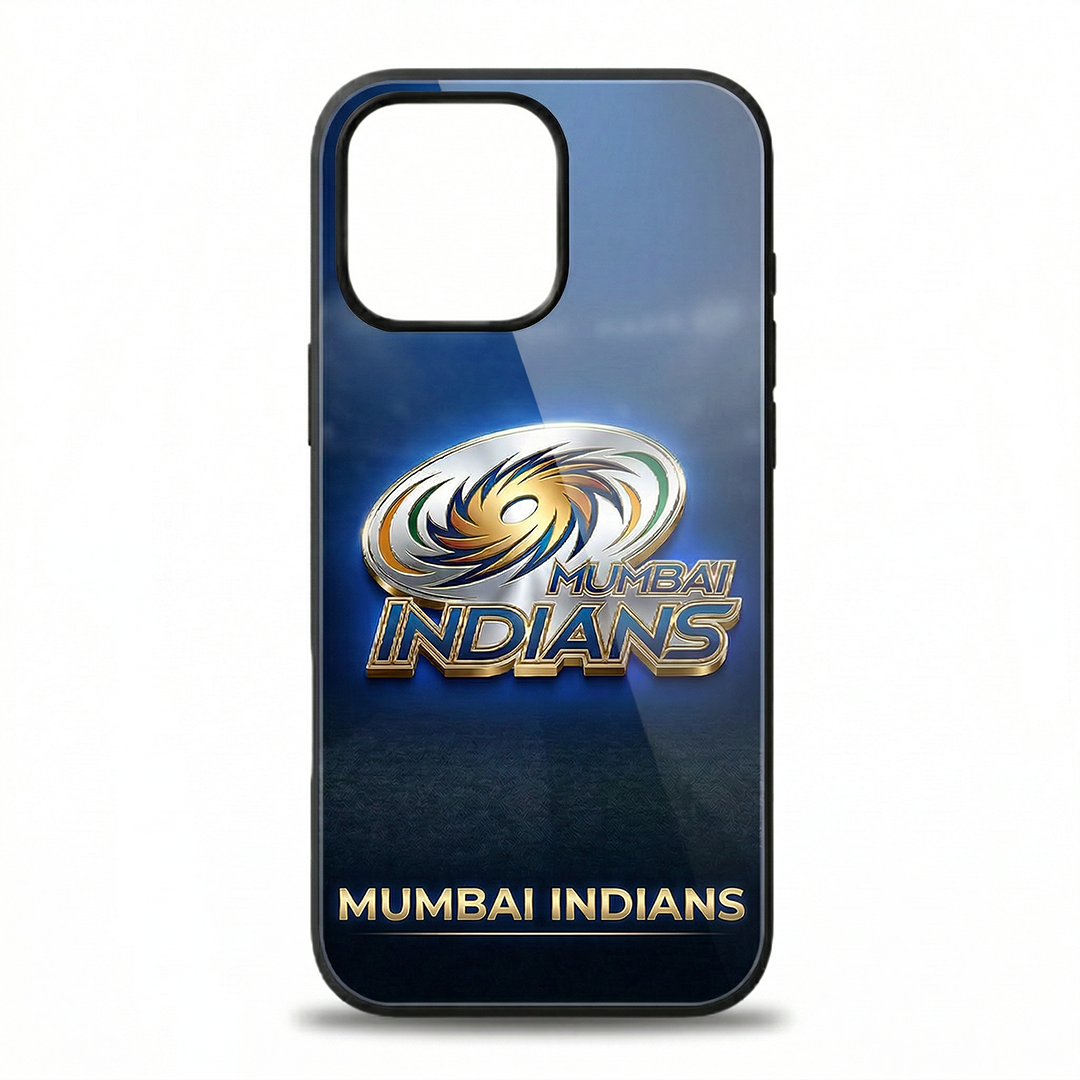 MI — Amchi Mumbai - IPL Edition Metallic Glossy Finish TPU 360° Protection Phone Case - The Gifting Era