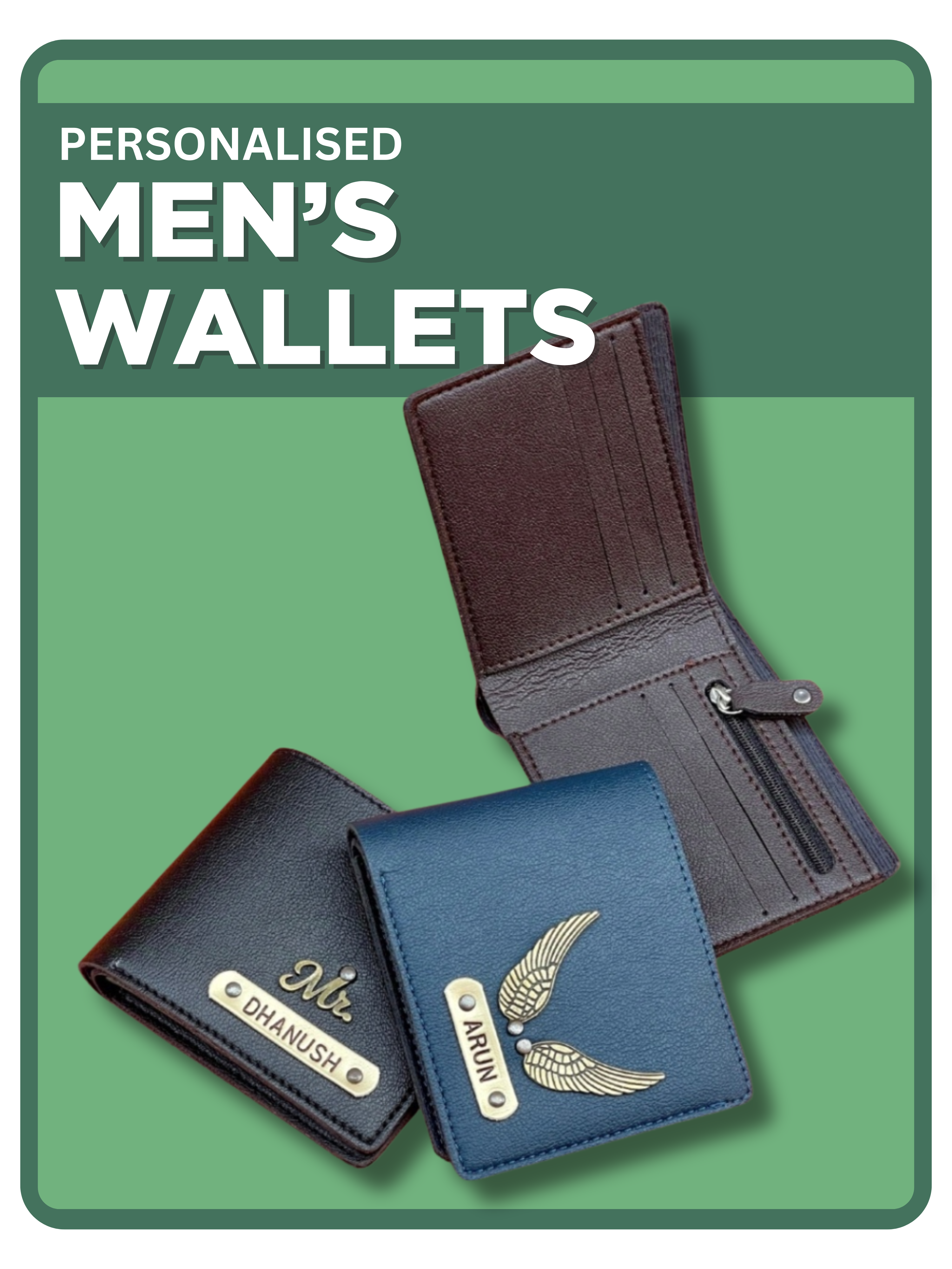 Personalised Mens Wallet 1.0 - The Gifting Era