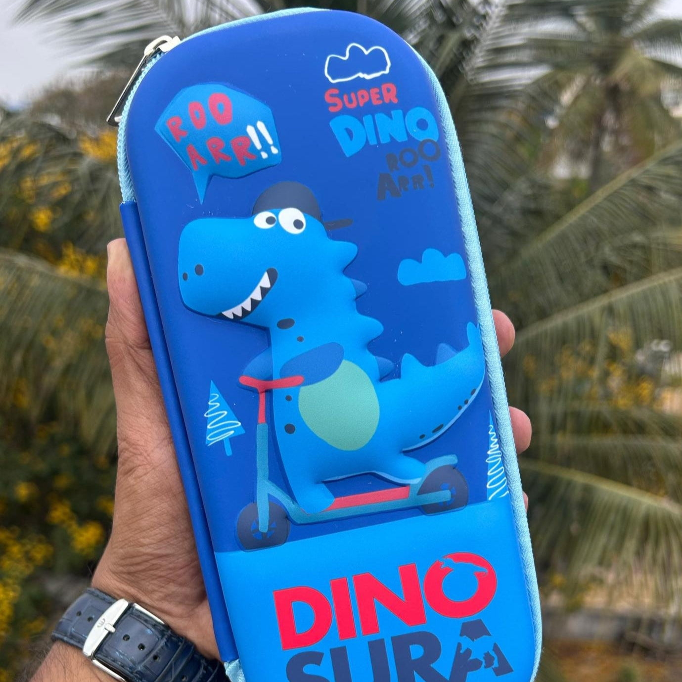 Personalised 3D Kids Stationary Organiser Pouch - The Gifting Era 