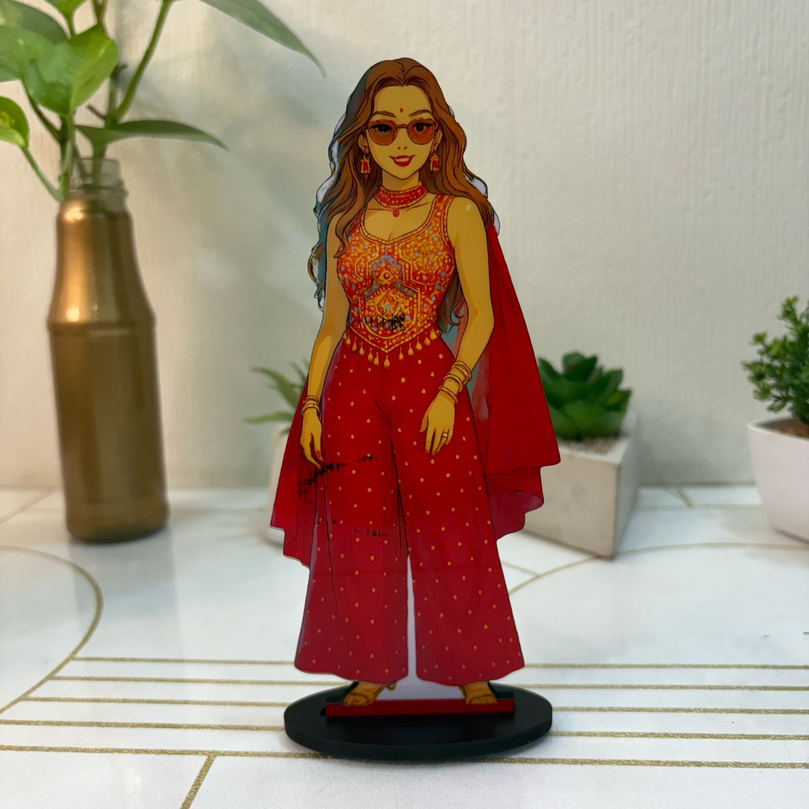 Personalised Ghibli Art Photo Standee - The Gifting Era