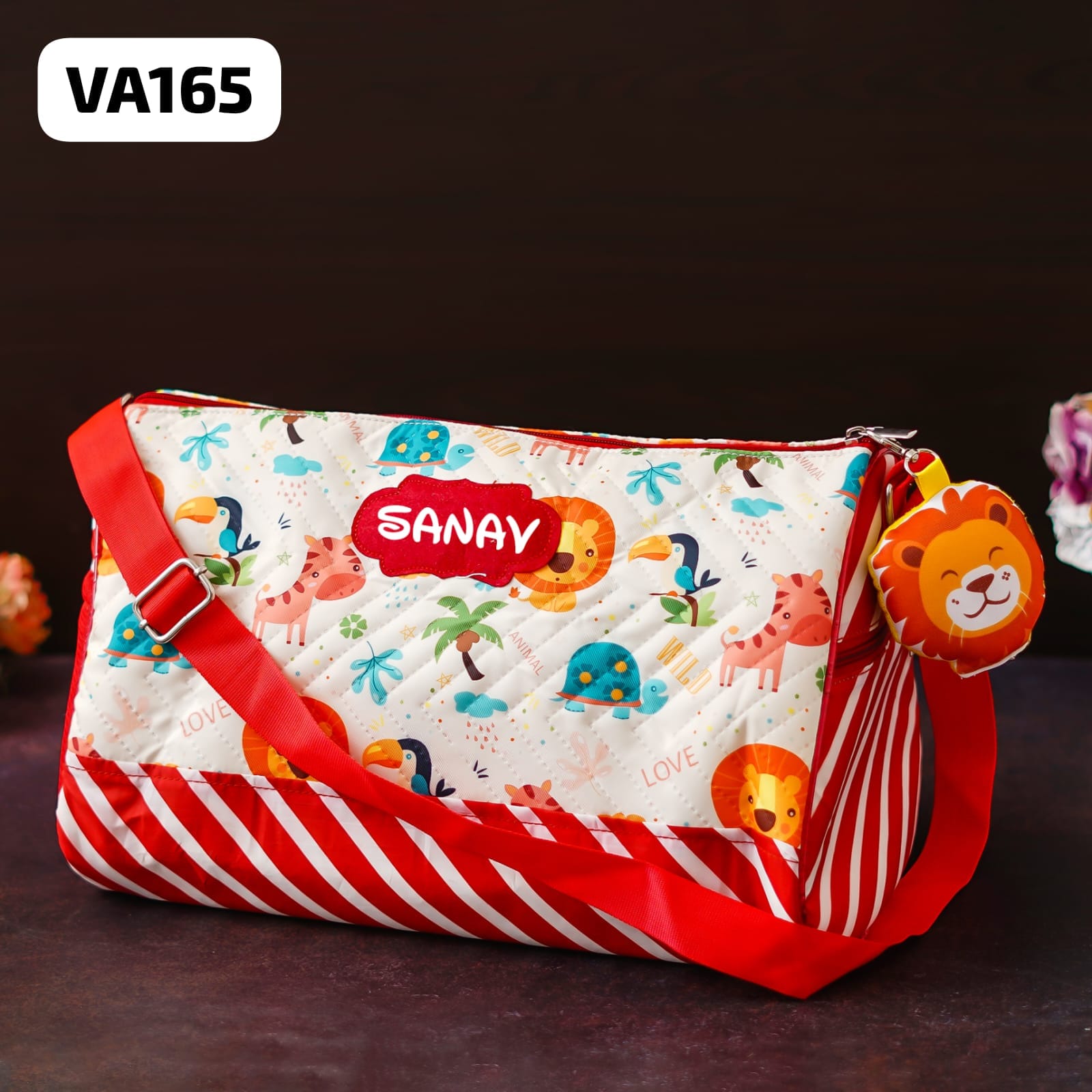 Personalised Kids Premium Duffle Bag (VA165 - VA172) - The Gifting Era