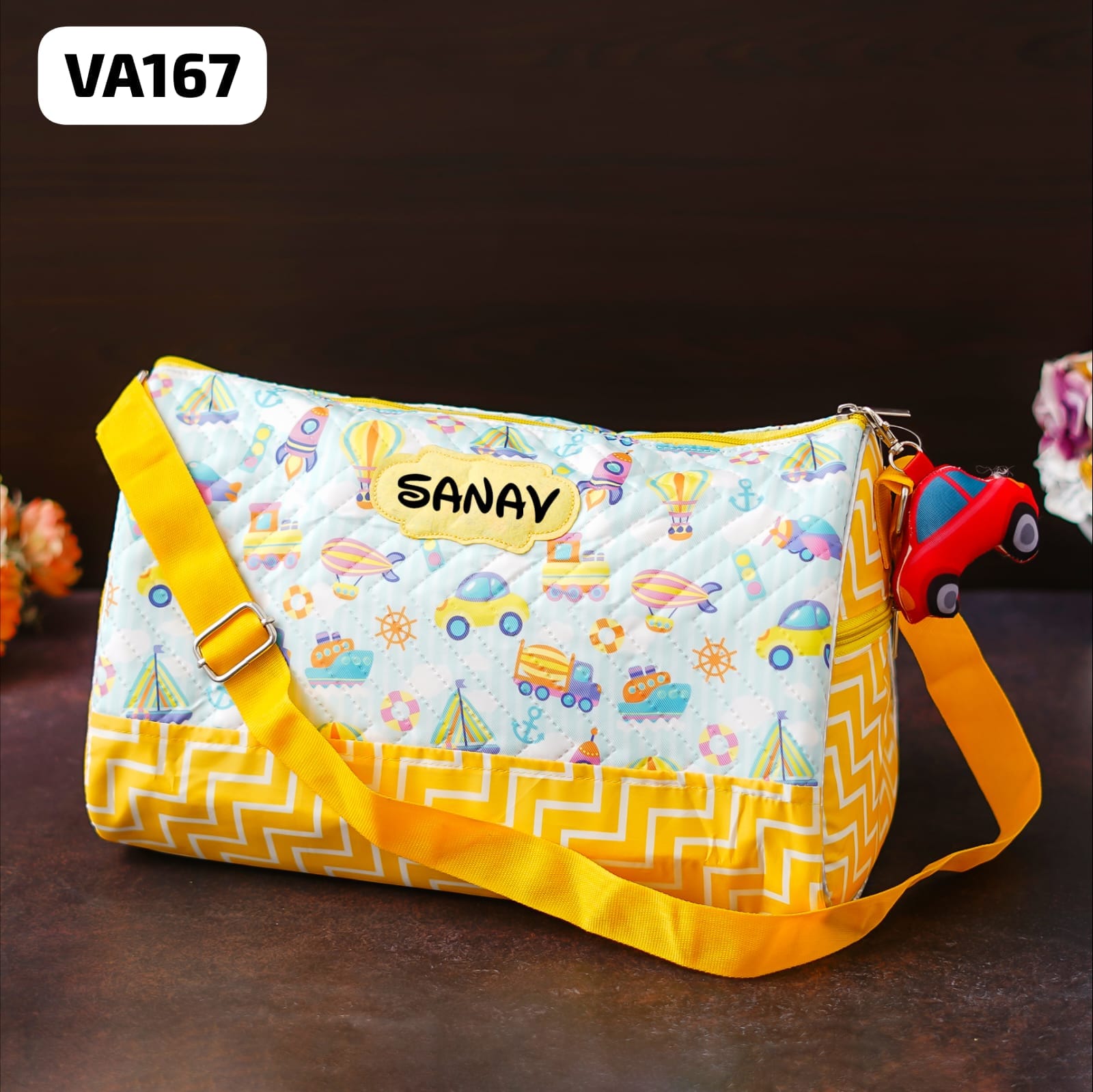 Personalised Kids Premium Duffle Bag (VA165 - VA172) - The Gifting Era