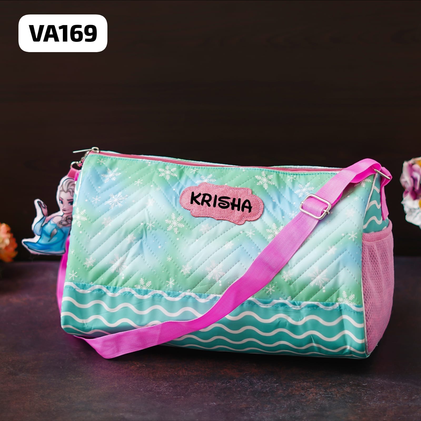 Personalised Kids Premium Duffle Bag (VA165 - VA172) - The Gifting Era