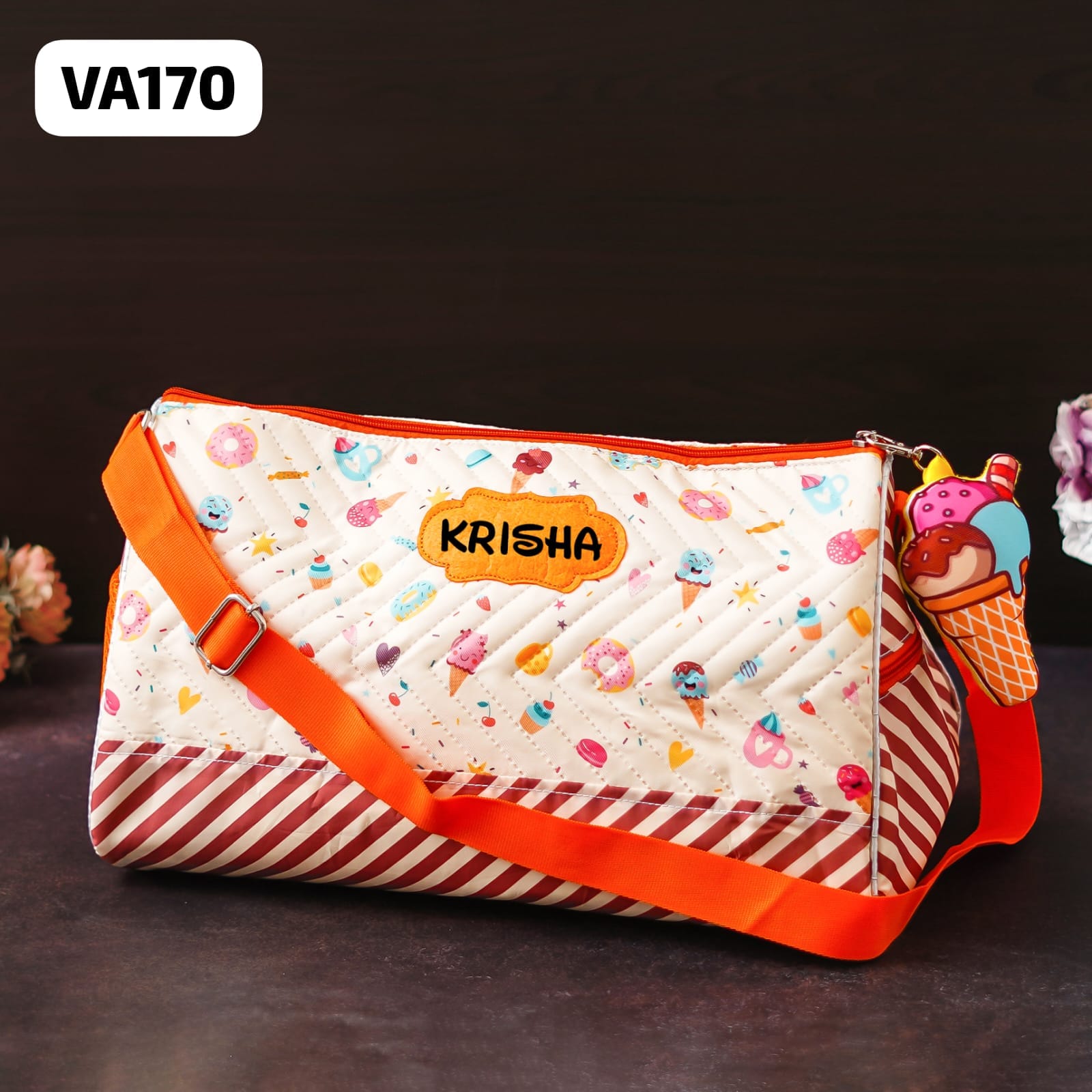 Personalised Kids Premium Duffle Bag (VA165 - VA172) - The Gifting Era
