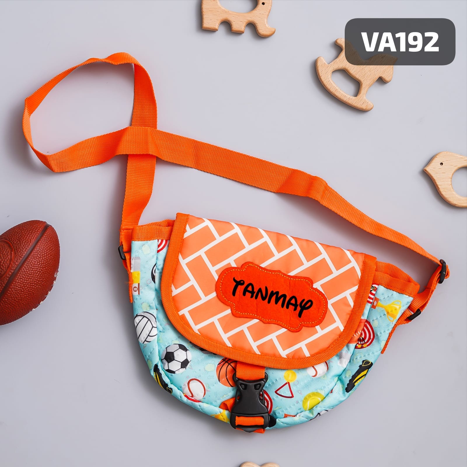 Personalised Kids Premium Fashionable Sling Bag (VA184 - VA193) - The Gifting Era