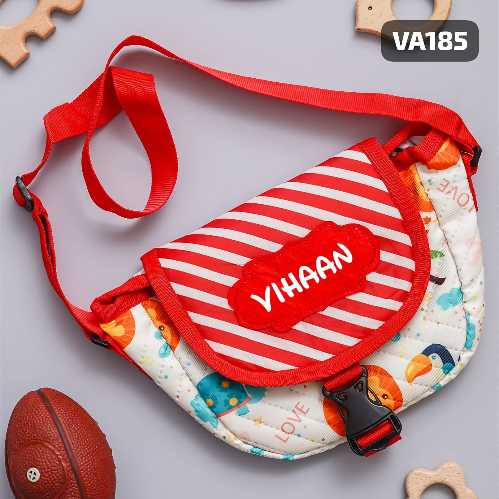 Personalised Kids Premium Fashionable Sling Bag (VA184 - VA193) - The Gifting Era