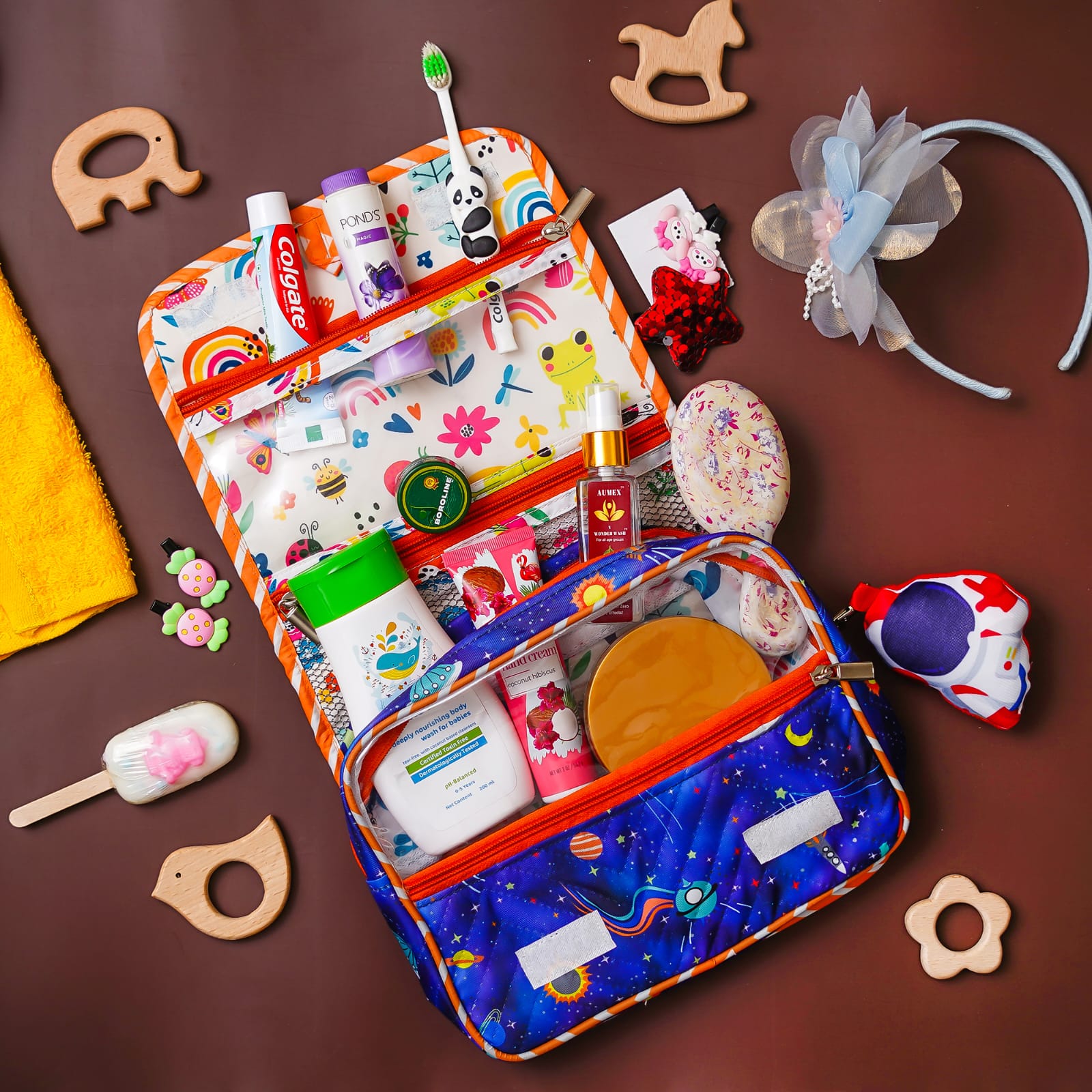 Personalised Kids Premium Multipurpose Travel Kit (VA173 - VA183) - The Gifting Era