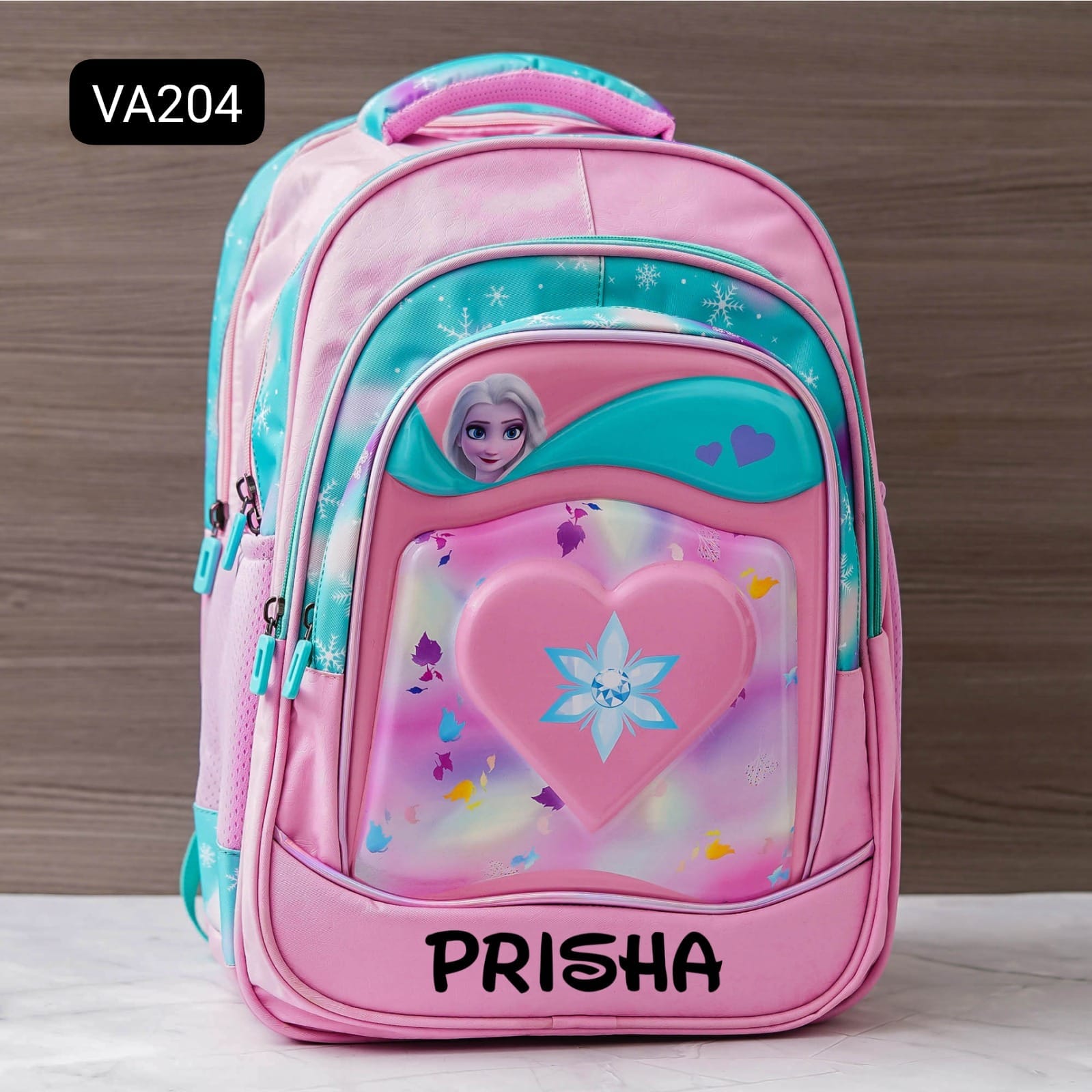 Personalised Kids Theme Premium School Bag Hamper (VA202 - VA204) - Frozen - The Gifting Era