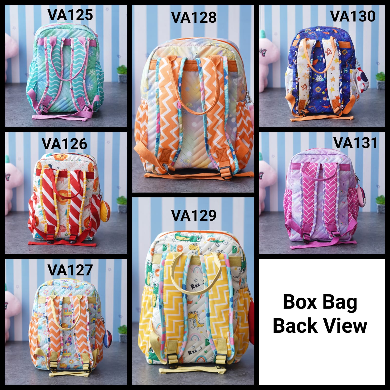 Personalised Kids Travel Bagpack (VA125 - 131A) - The Gifting Era