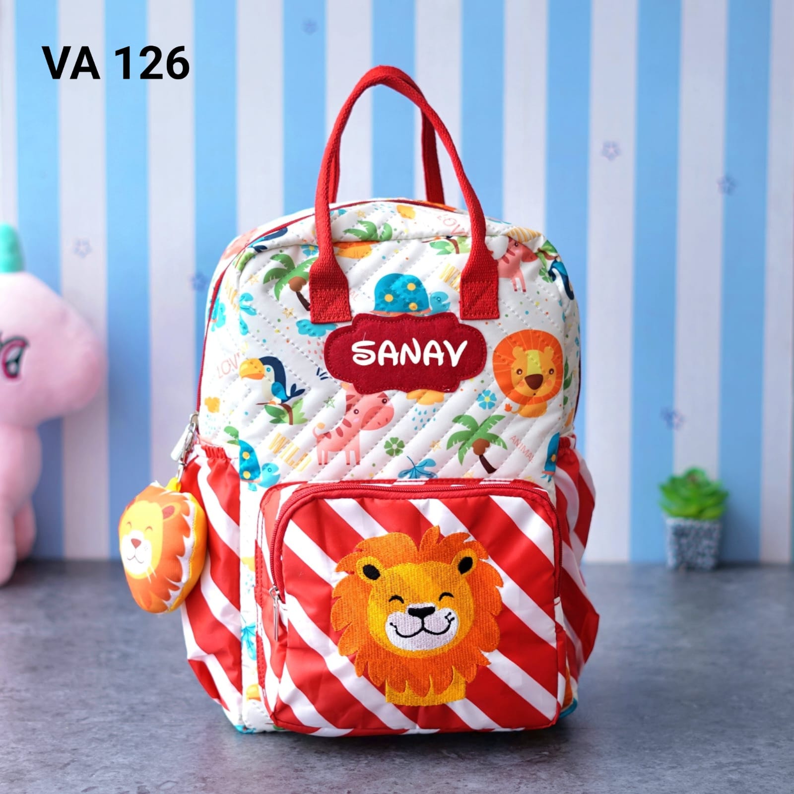 Personalised Kids Travel Bagpack (VA125 - 131A) - The Gifting Era