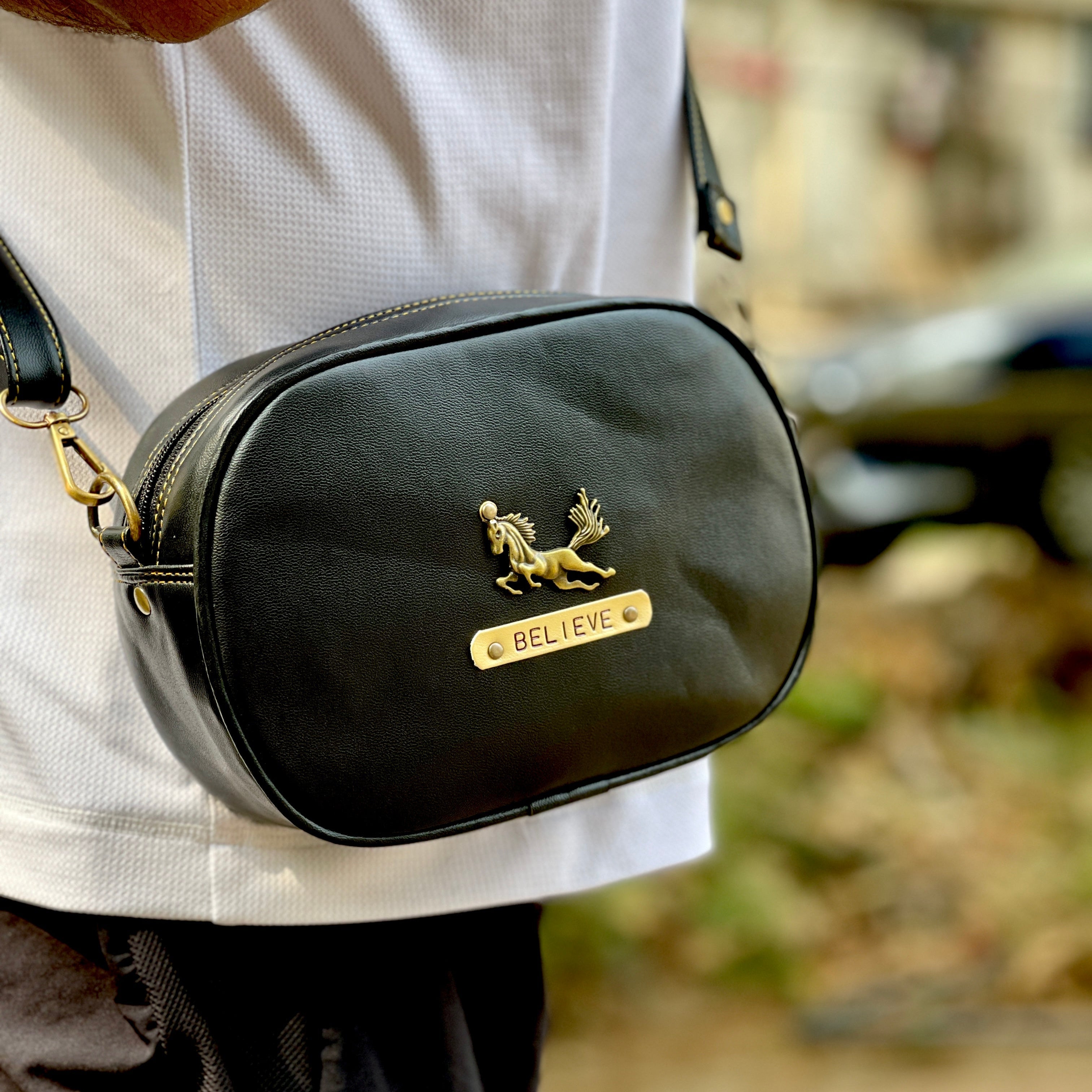 Small Personalised Handbags Sling Bag Personalised Bags Leather