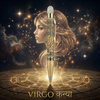 Personalised Virgo Zodiac Engraved Premium Metal Twist Ball Pen with Crystal Top
