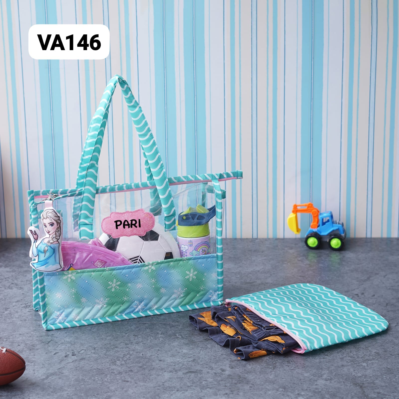 Title Personalised Kids Premium Swimming Bag (VA145 - VA151) - The Gifting Era