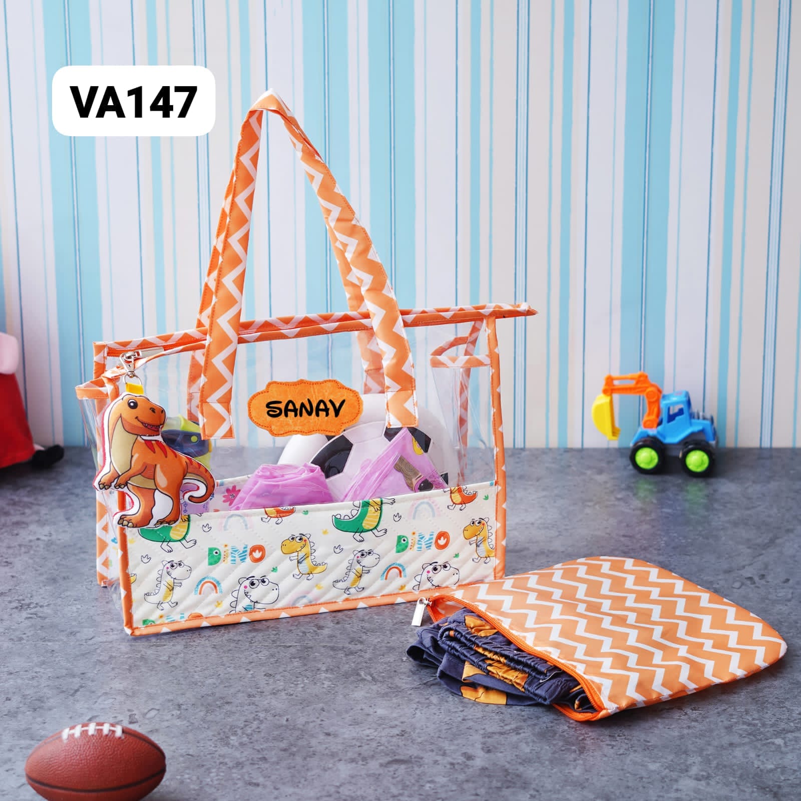 Title Personalised Kids Premium Swimming Bag (VA145 - VA151) - The Gifting Era