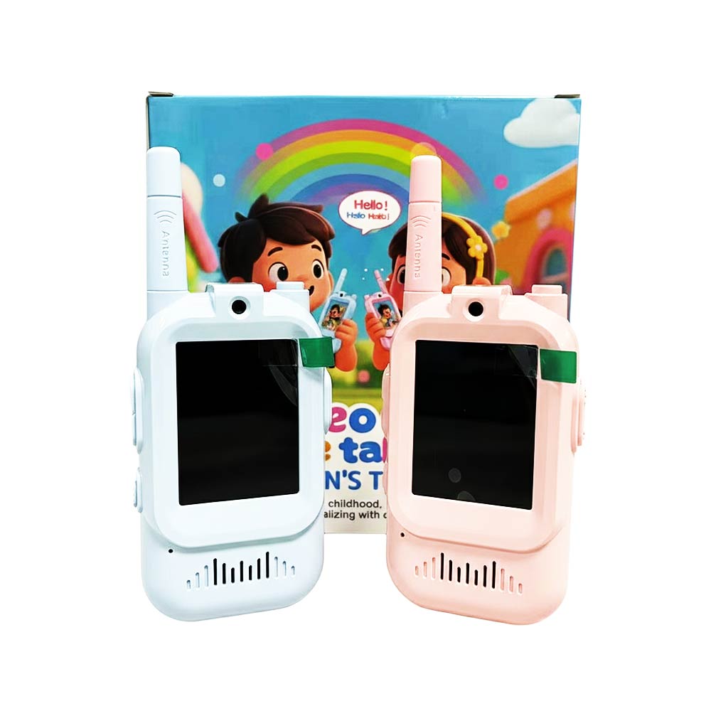 Kids Smart Video Walkie Talkie - HD Camera, Voice Changer, & Screen Display - The Gifting Era