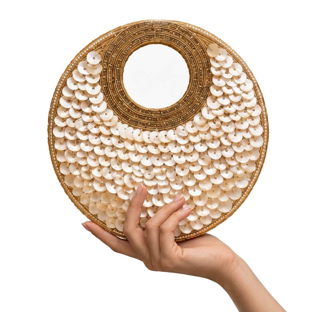 Selene Crescent Moon Bag | Moonlit Gold | Limited Edition Luxury By The Gifting Era - The Gifting Era