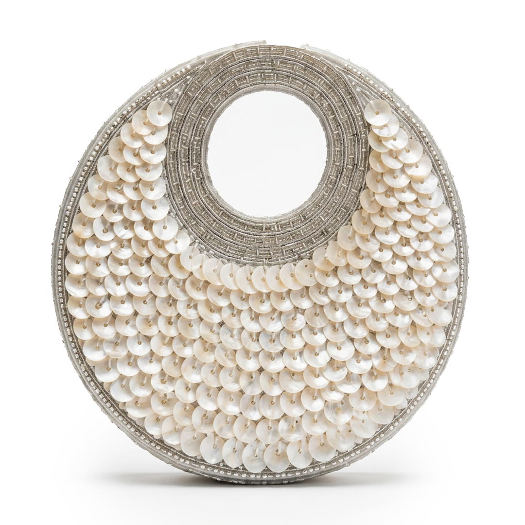Selene Crescent Moon Bag | Champagne Moon | Limited Edition Luxury By The Gifting Era - The Gifting Era