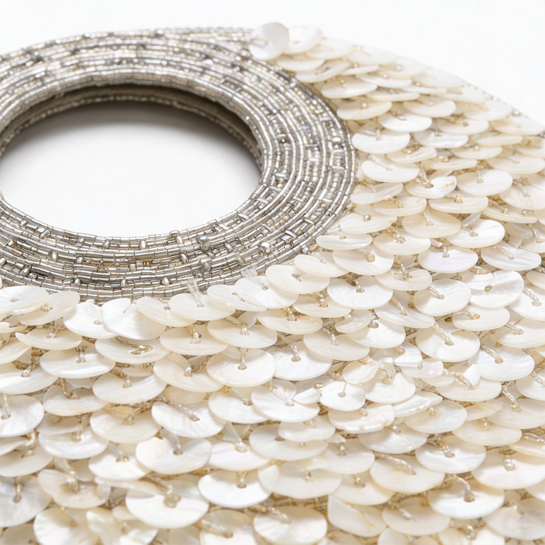 Selene Crescent Moon Bag | Ivory Pearl | Limited Edition Luxury By The Gifting Era - The Gifting Era