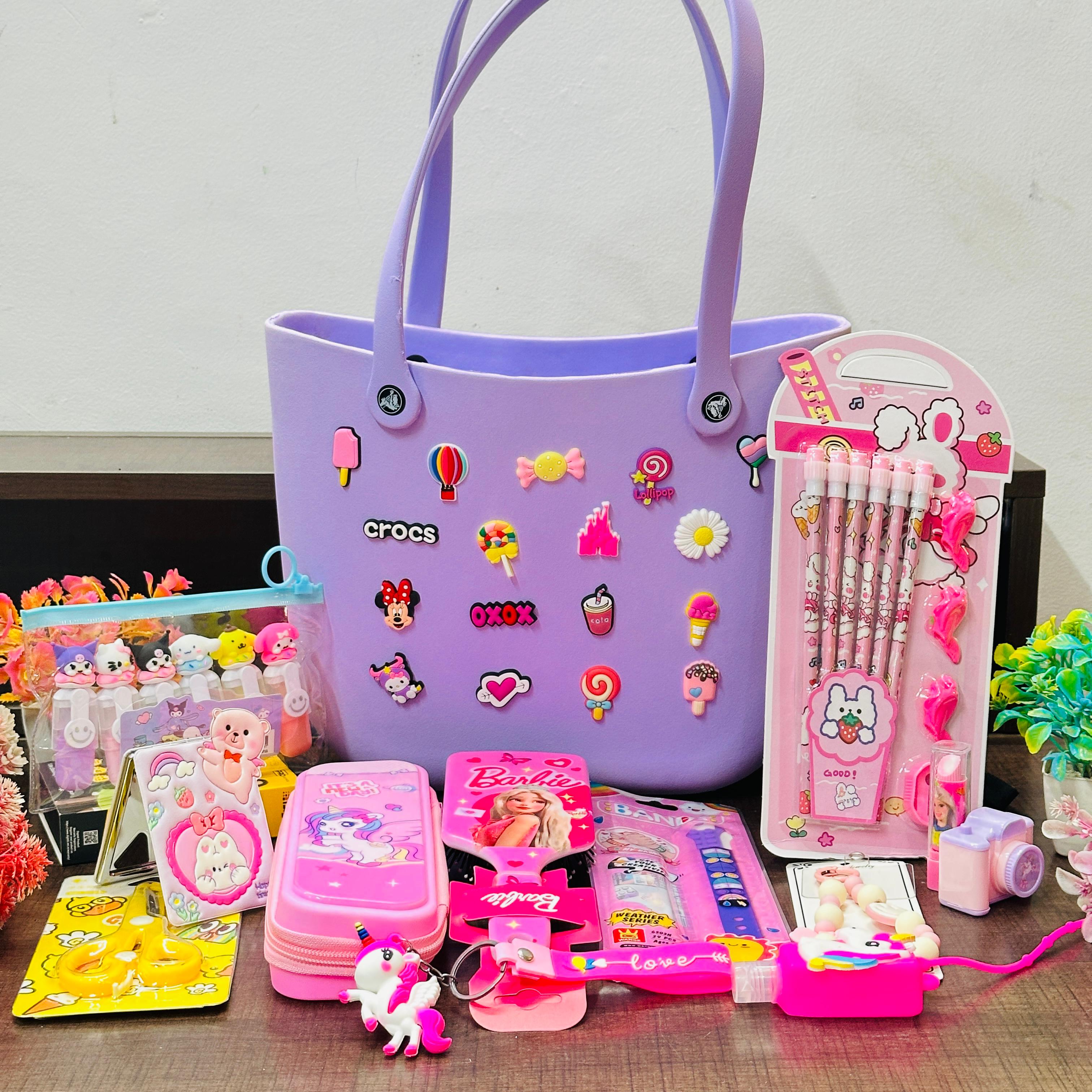 Personalised Premium Croc Bag Gifting Hamper for Kids