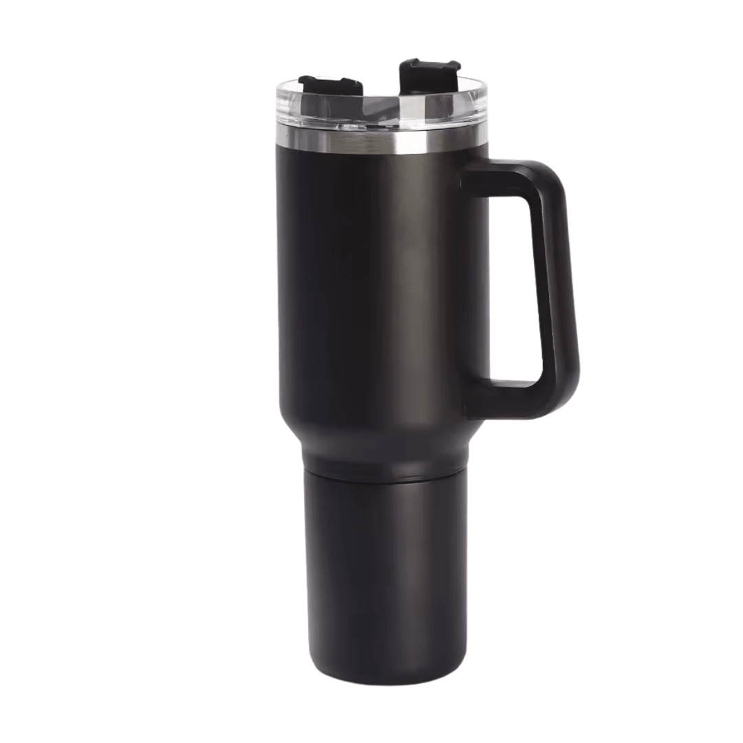 India's 1st - Personalised Sip & Eat Duo Vacuum Insulated 800ML Sipper Tumbler With 400ML Food Jar - The Gifting Era