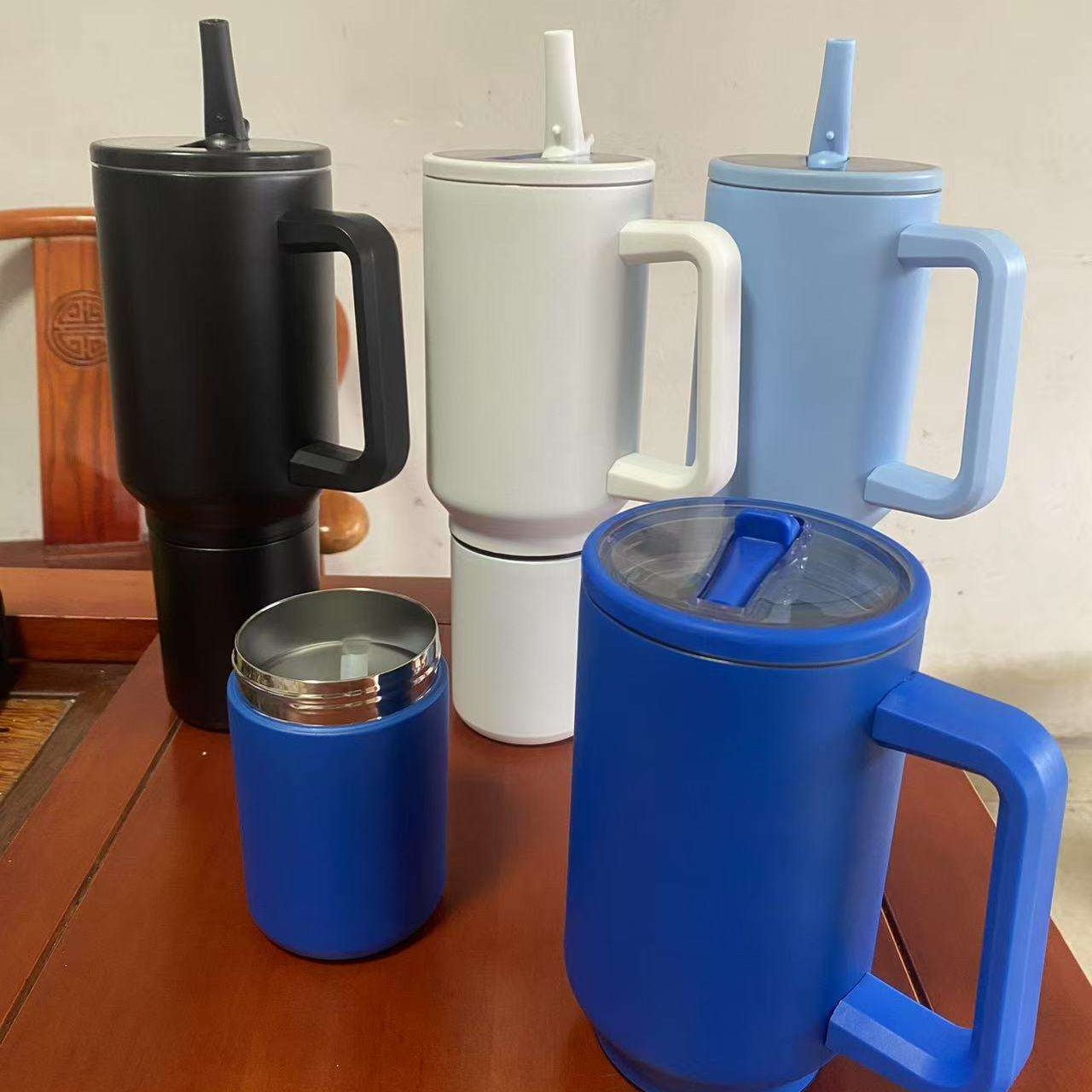 India's 1st - Personalised Sip & Eat Duo Vacuum Insulated 800ML Sipper Tumbler With 400ML Food Jar - The Gifting Era
