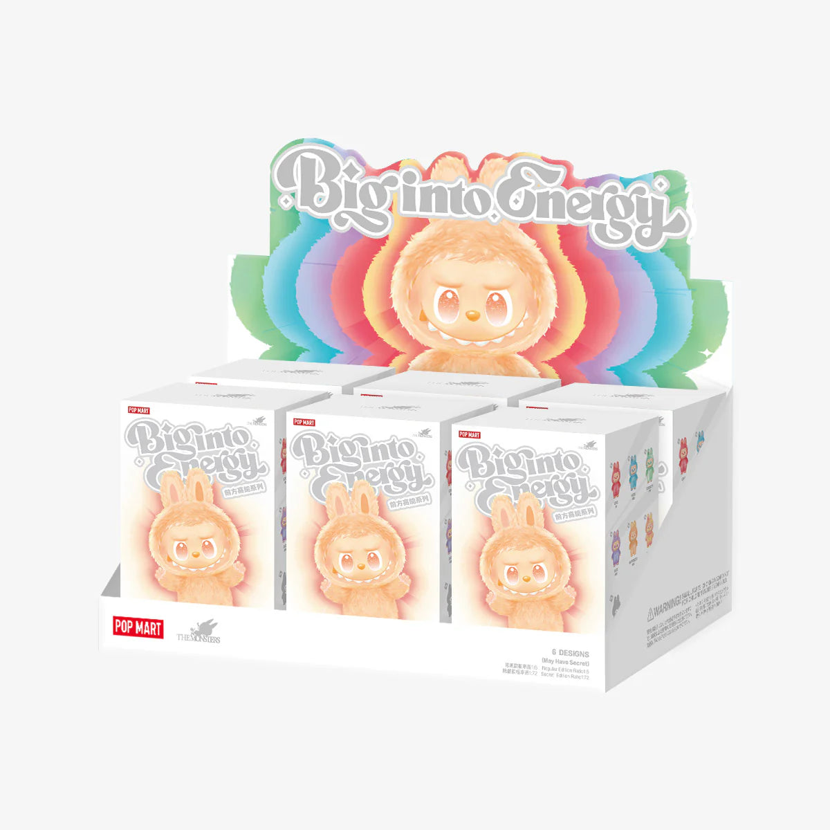 Cute Monsters Collectible Toy Big Into Energy Plush Blind Box - Pack of 1 - Viral Original Labubu Toy - Buy Popmart Labubu Toy - Buy Labubu Online